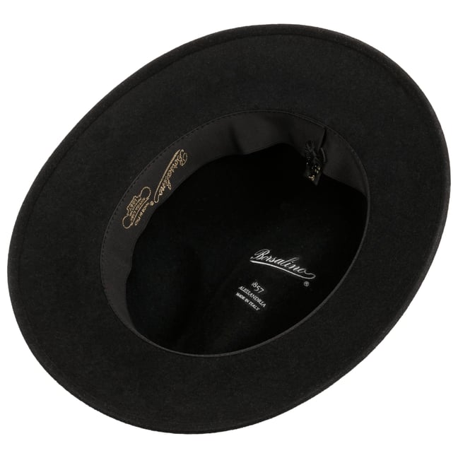 Nero Pack Away Hat by Borsalino - 374,95 €