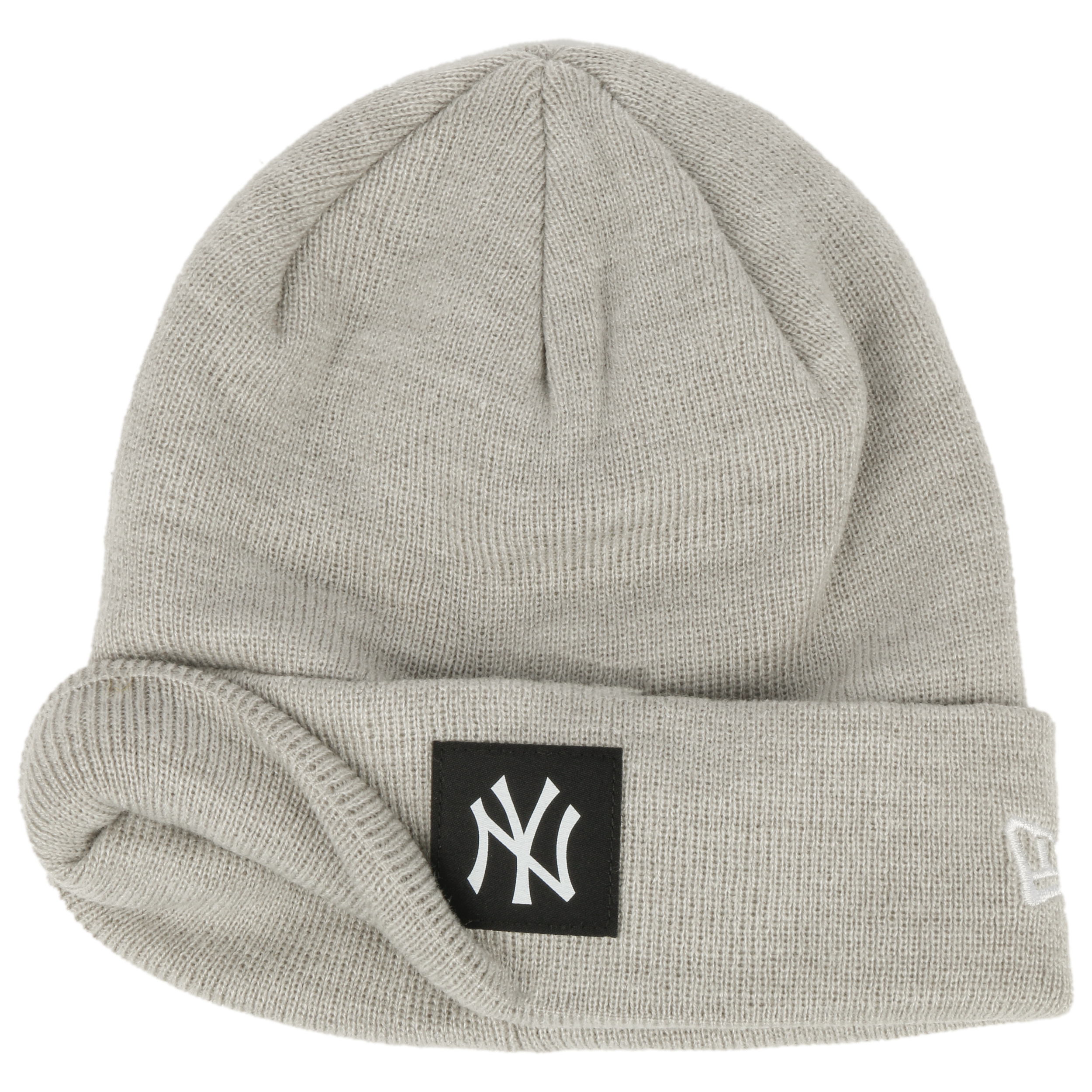 New Era New York Yankees MLB17 18 Sport Knit Mens Knit Beanie Hat Grey/Navy 11453133 