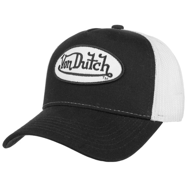 grey and black trucker cap