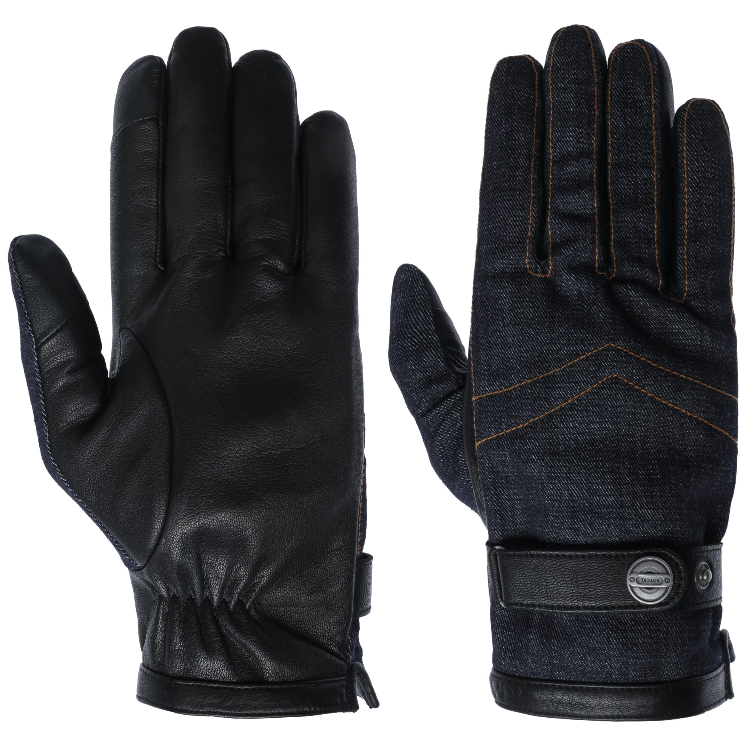 Oakland Touch Denim Men´s Gloves by Roeckl - 98,95 €