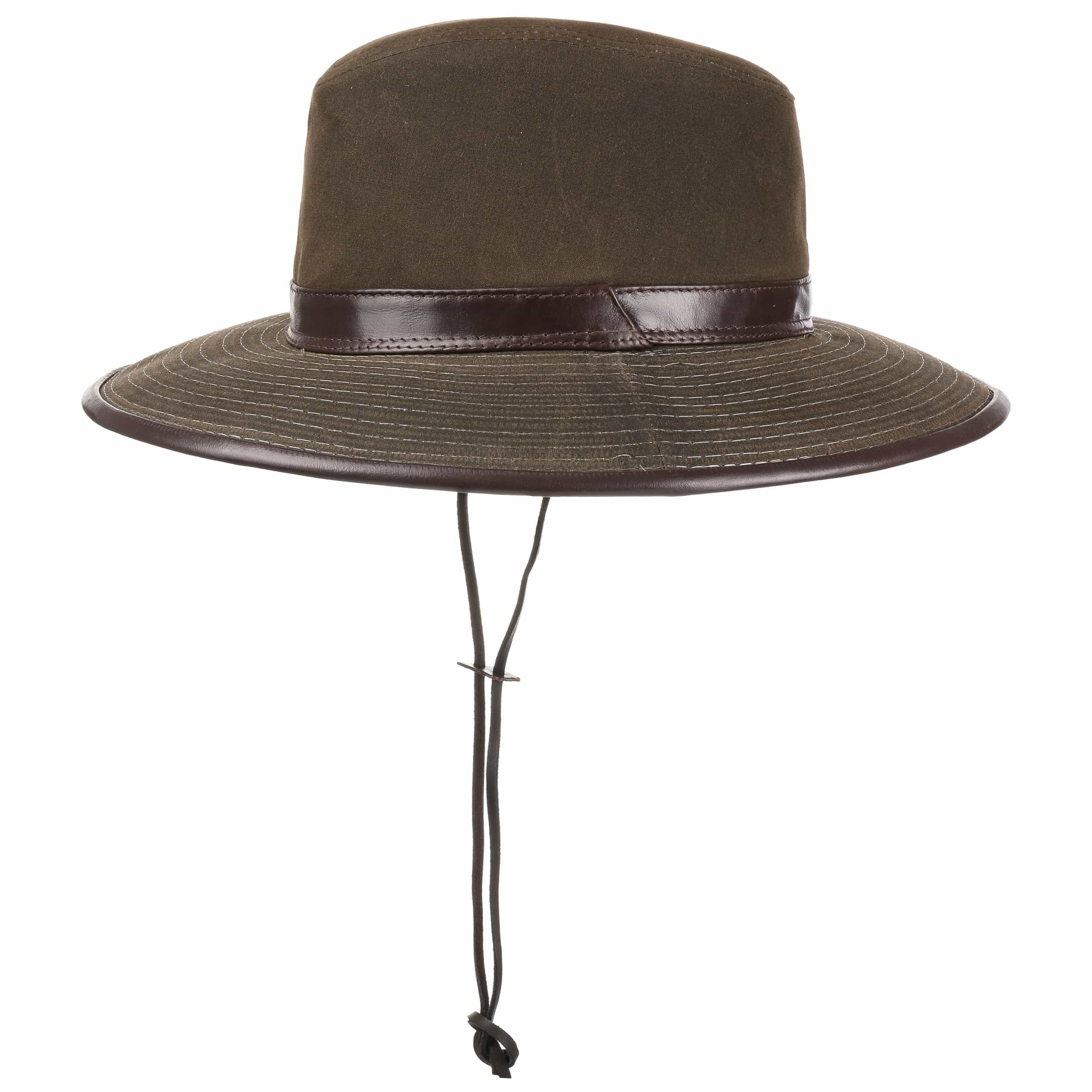 Oiled Cotton Safari Hat - 72,95 €