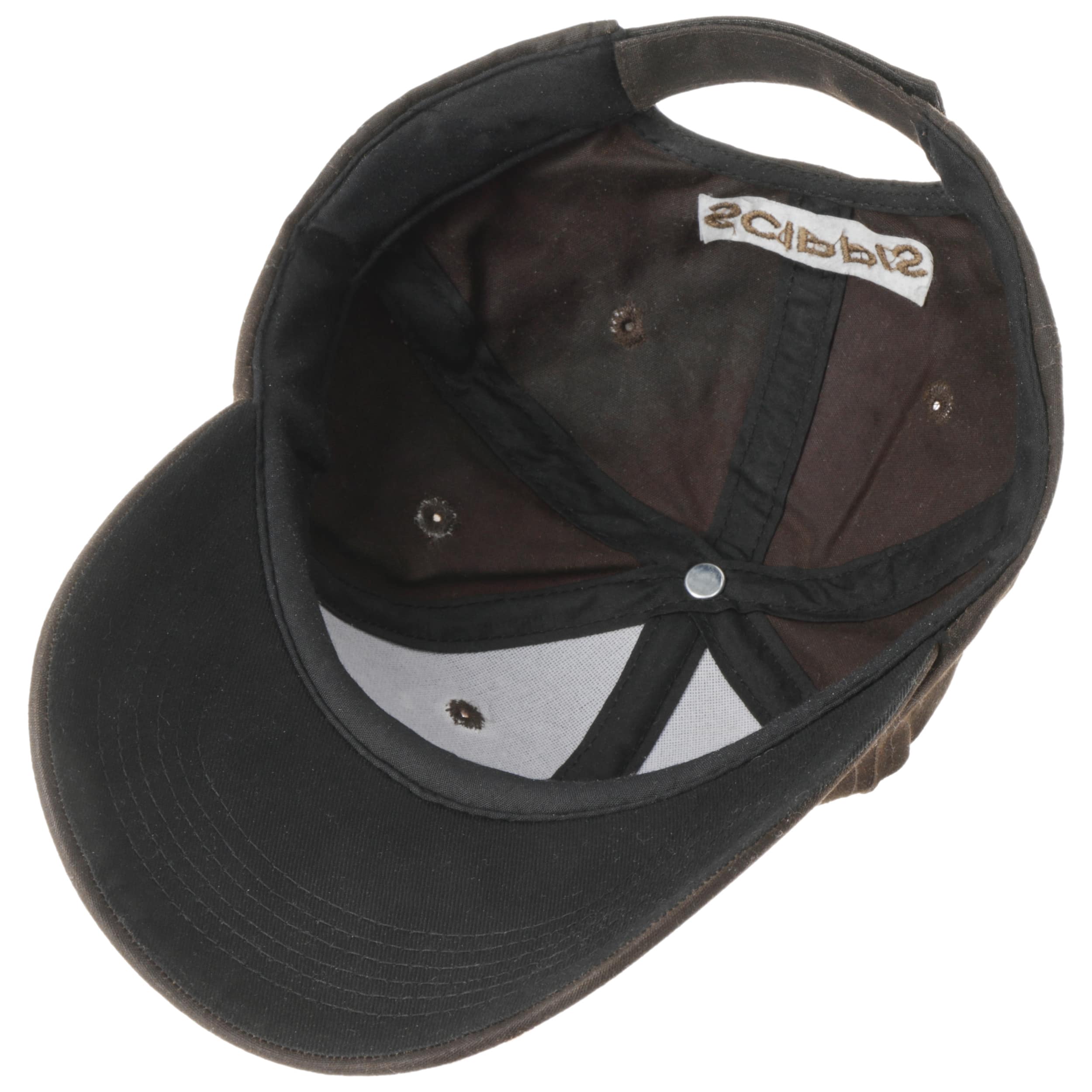 oilskin baseball cap