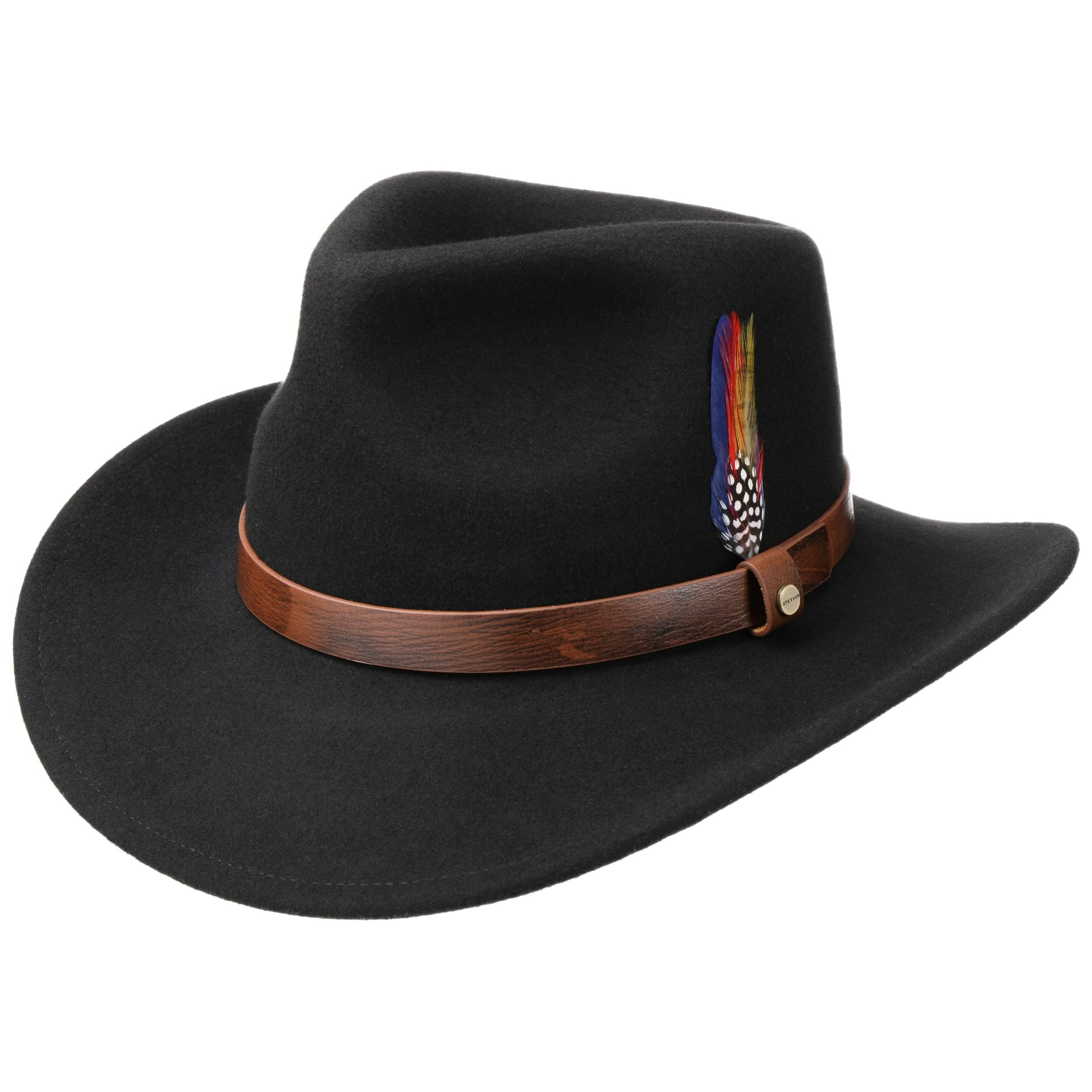 Oklahoma Wool Felt Western Hat by Stetson - 109,00