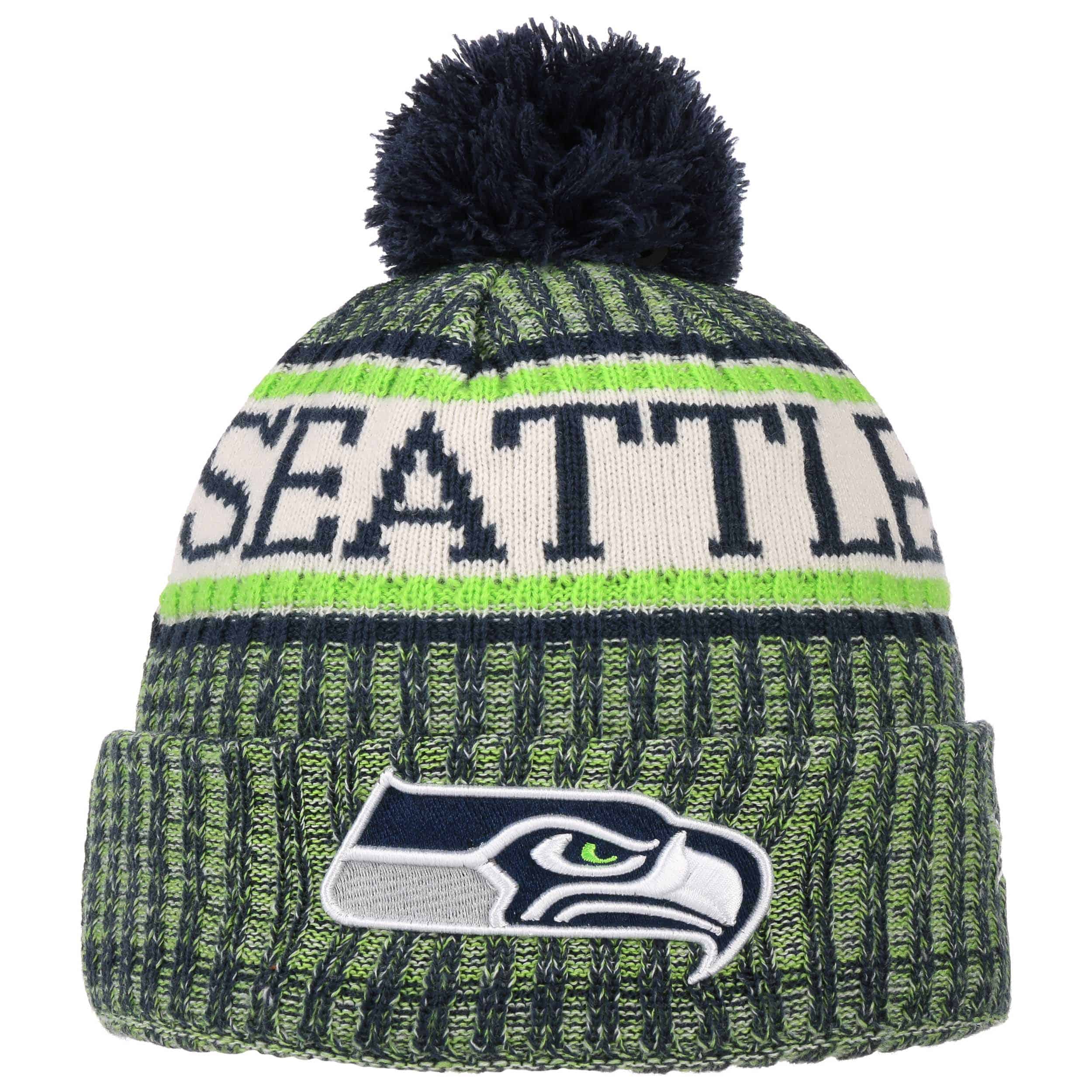 seattle seahawks hat and gloves