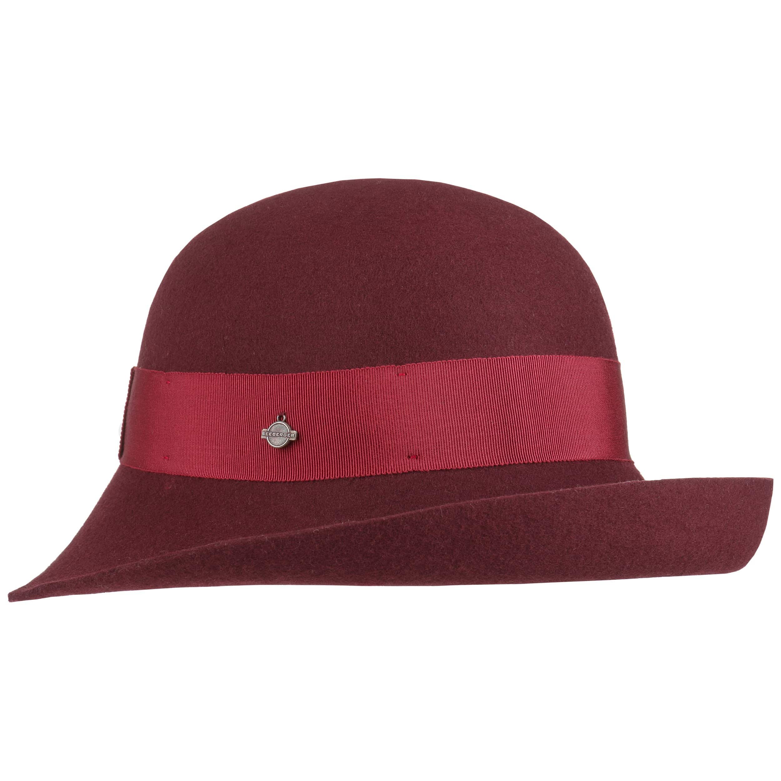 One Side Up Brim Cloche Hat by 