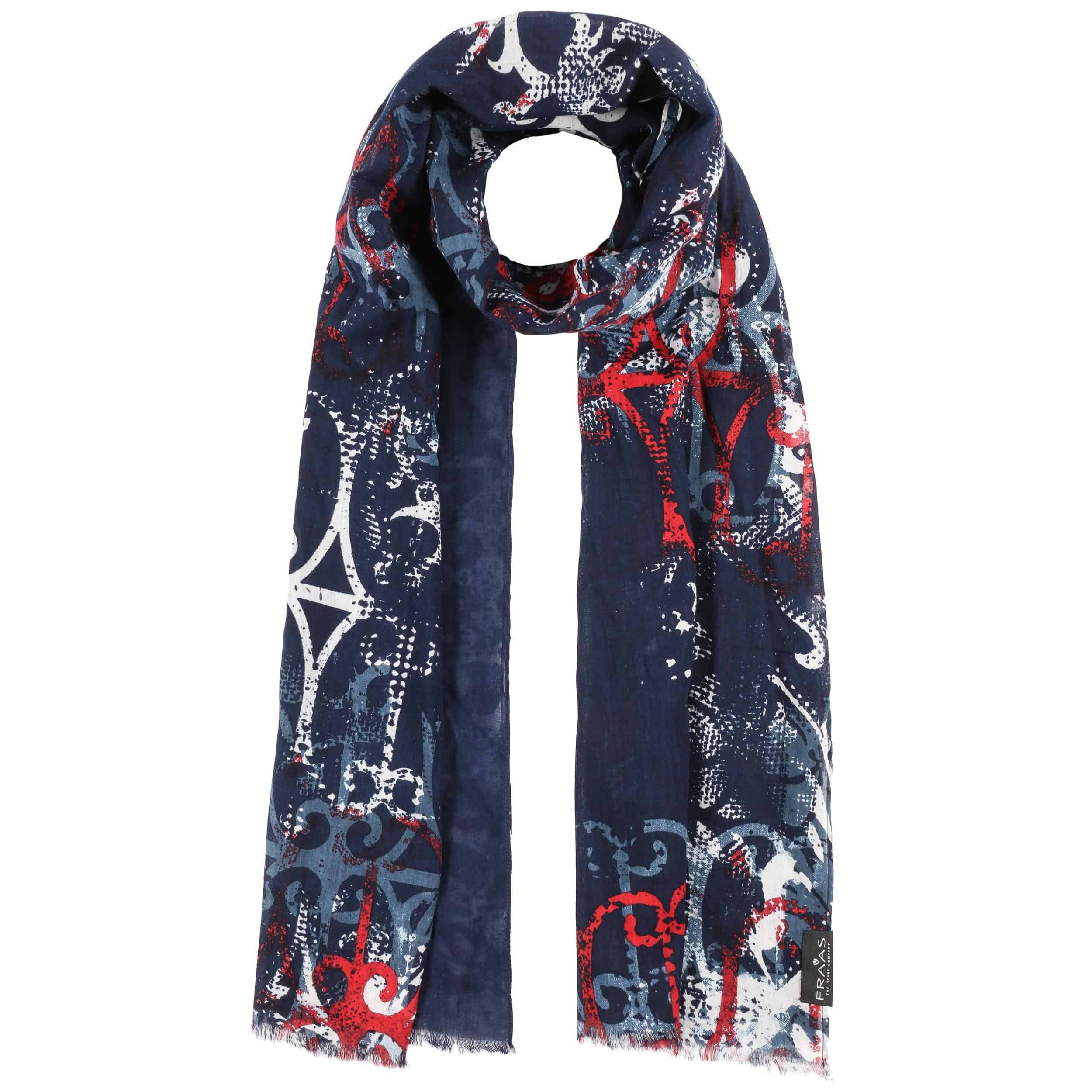 Ornament Cotton Summer Scarf by Fraas 38,95