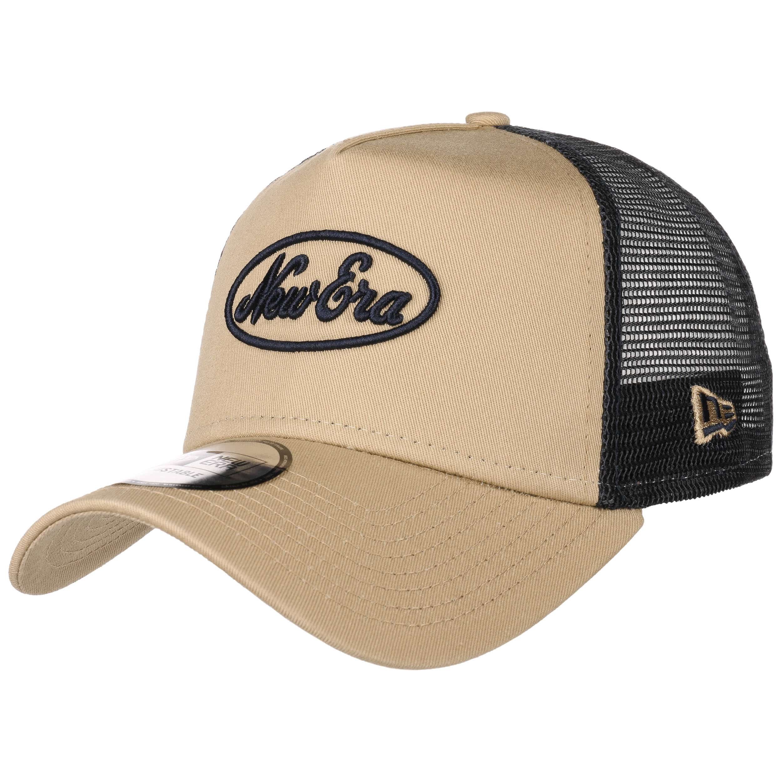 Oval Script Trucker Cap by New Era --> Shop Hats, Beanies & Caps