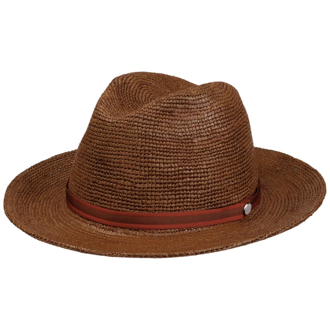 Packable Crochet Raffia Hat by Borsalino - 291,95 €