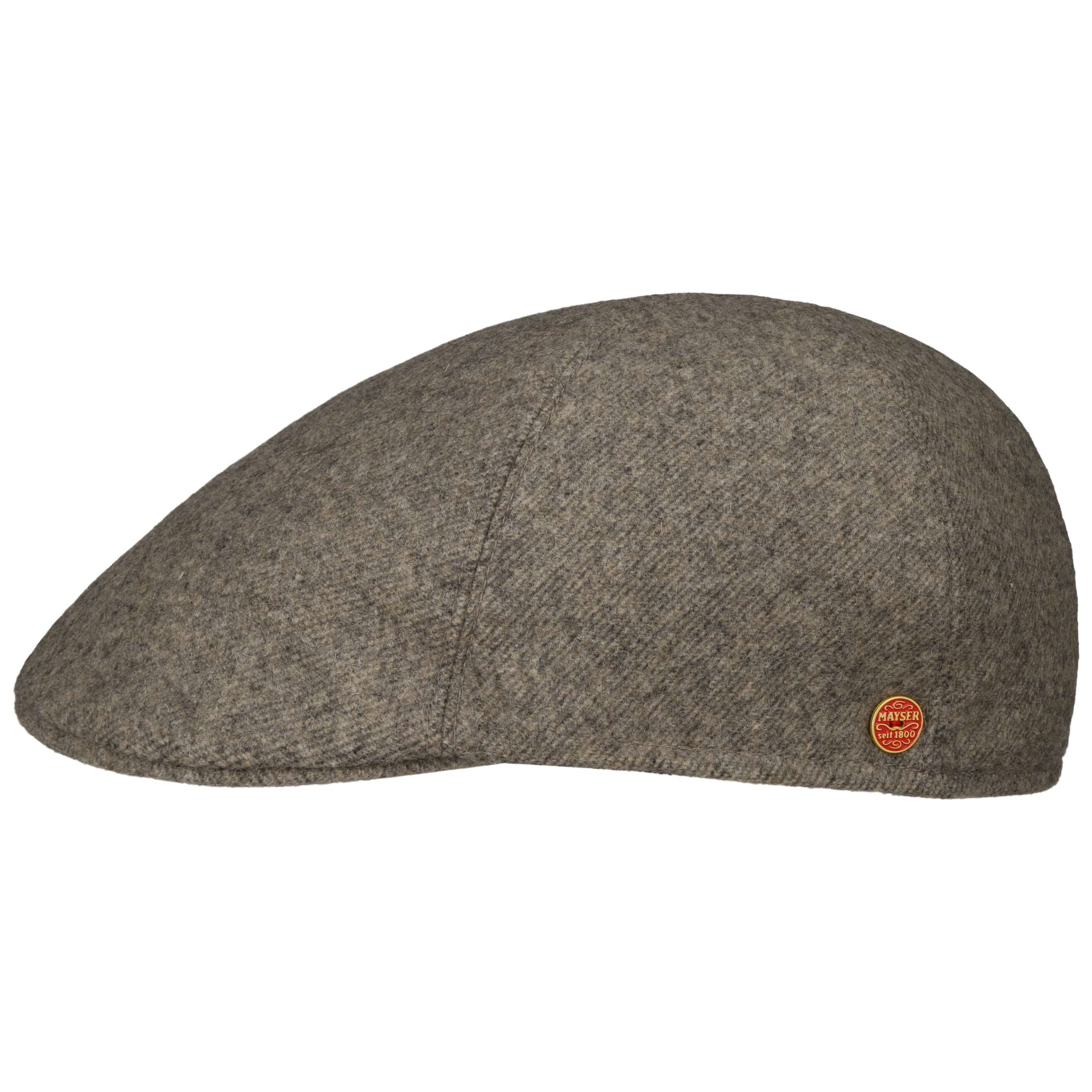 Paddy Wool Blend Flat Cap by Mayser 93,95