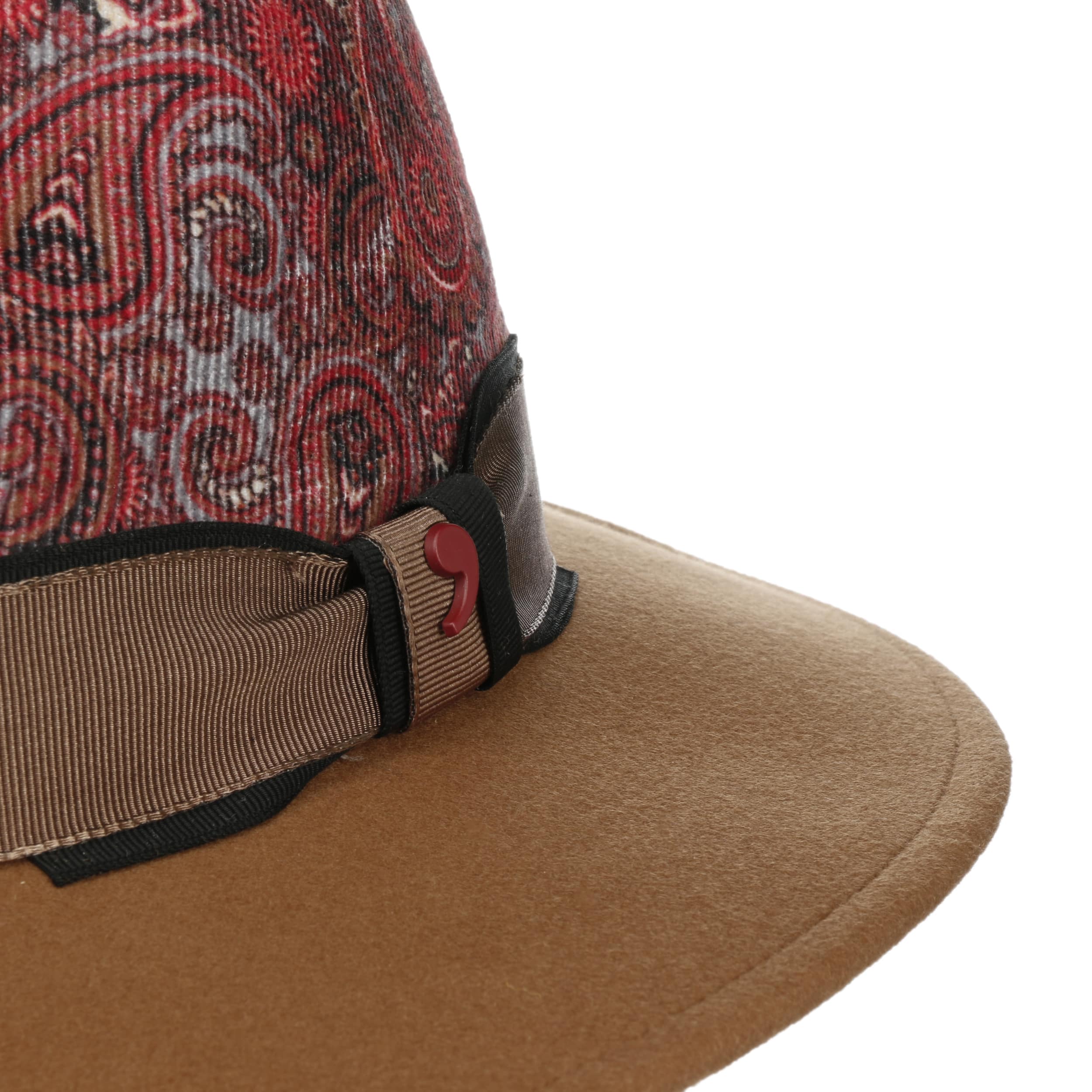Paisley Crown Wool Hat by Alfonso D’Este 123,95