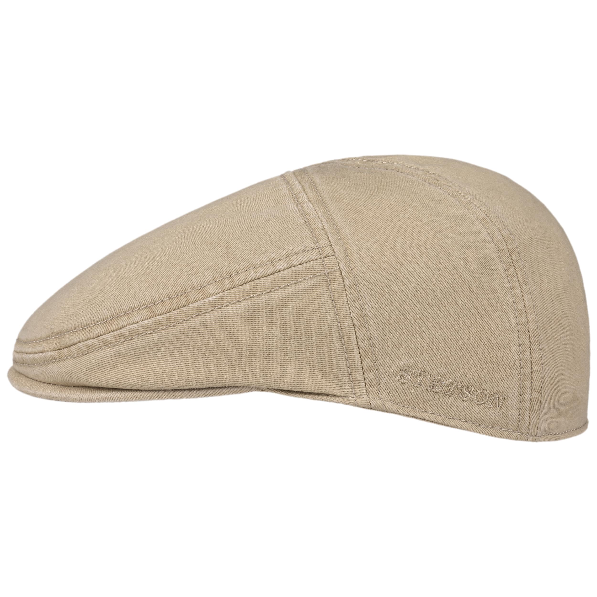 Paradise Cotton Flat Cap by Stetson - 39,00