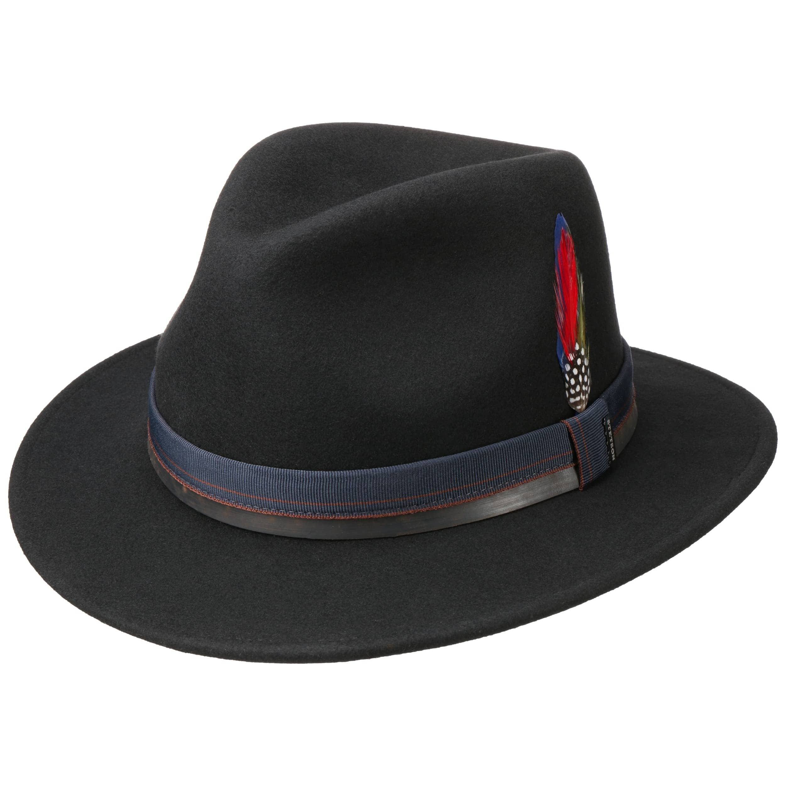 CHAPEAU STETSON TRAVELLER WOOLFELT XL VERT - Armurerie de la Bourse