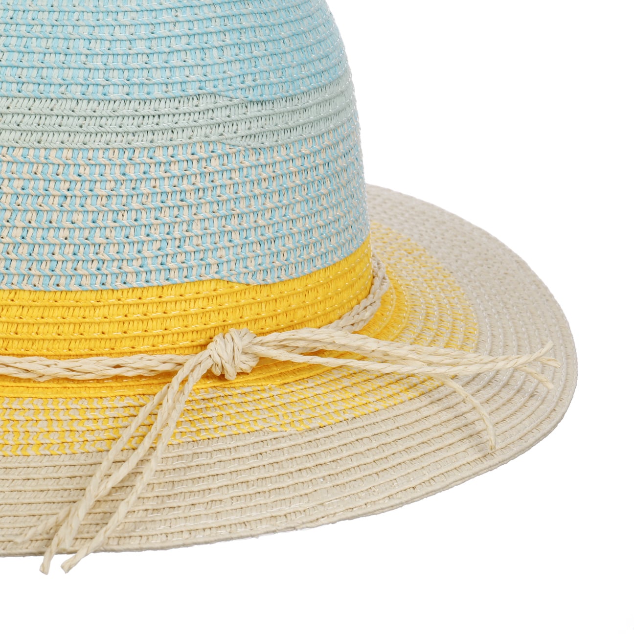 Straw Bucket Hat for Girls