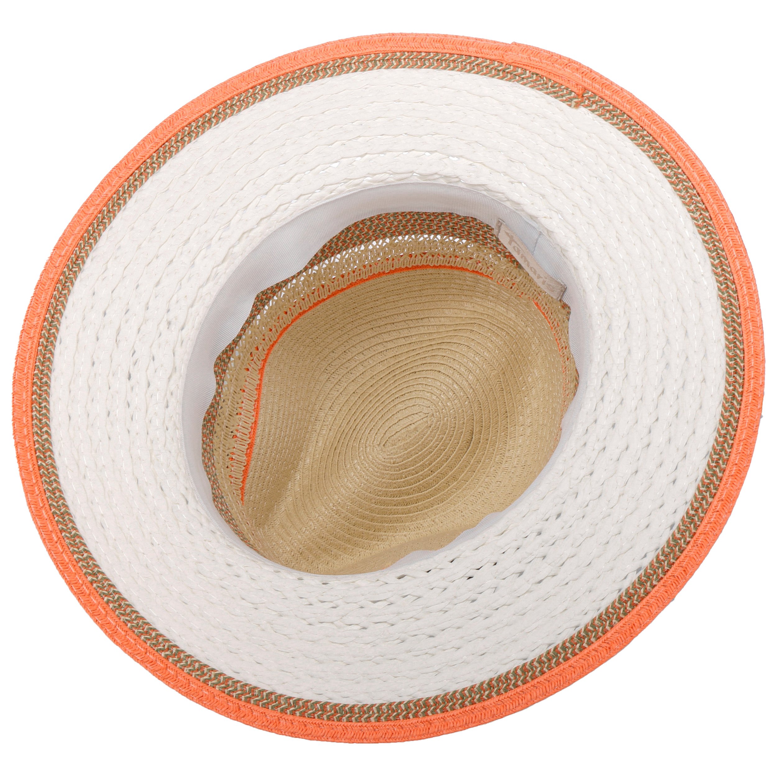 Pattern-Mix Traveller Straw Hat by 