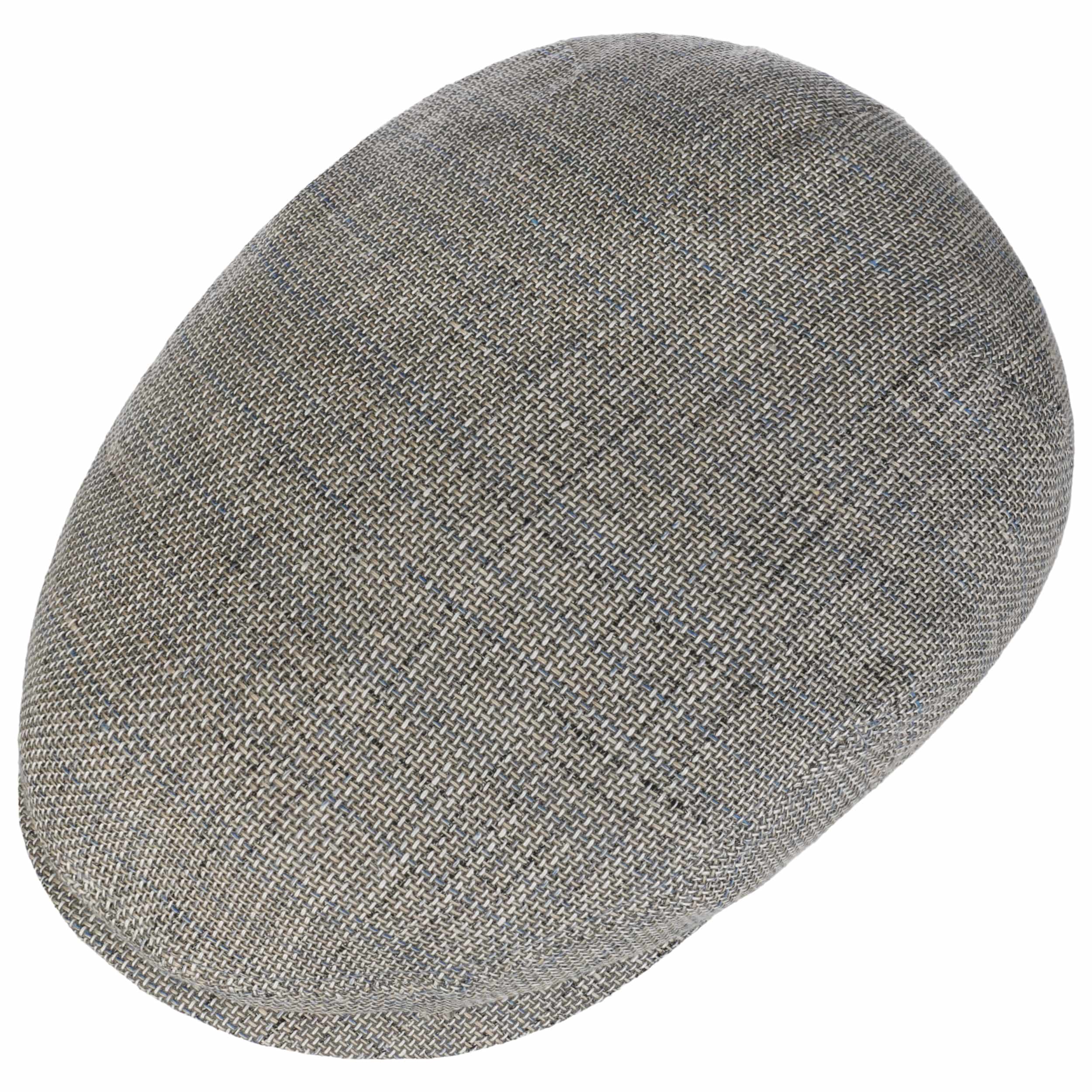 LIERYS Herren Flatcap - Leinen-Baumwolle Mix, Made In EU, Klimaregulierend