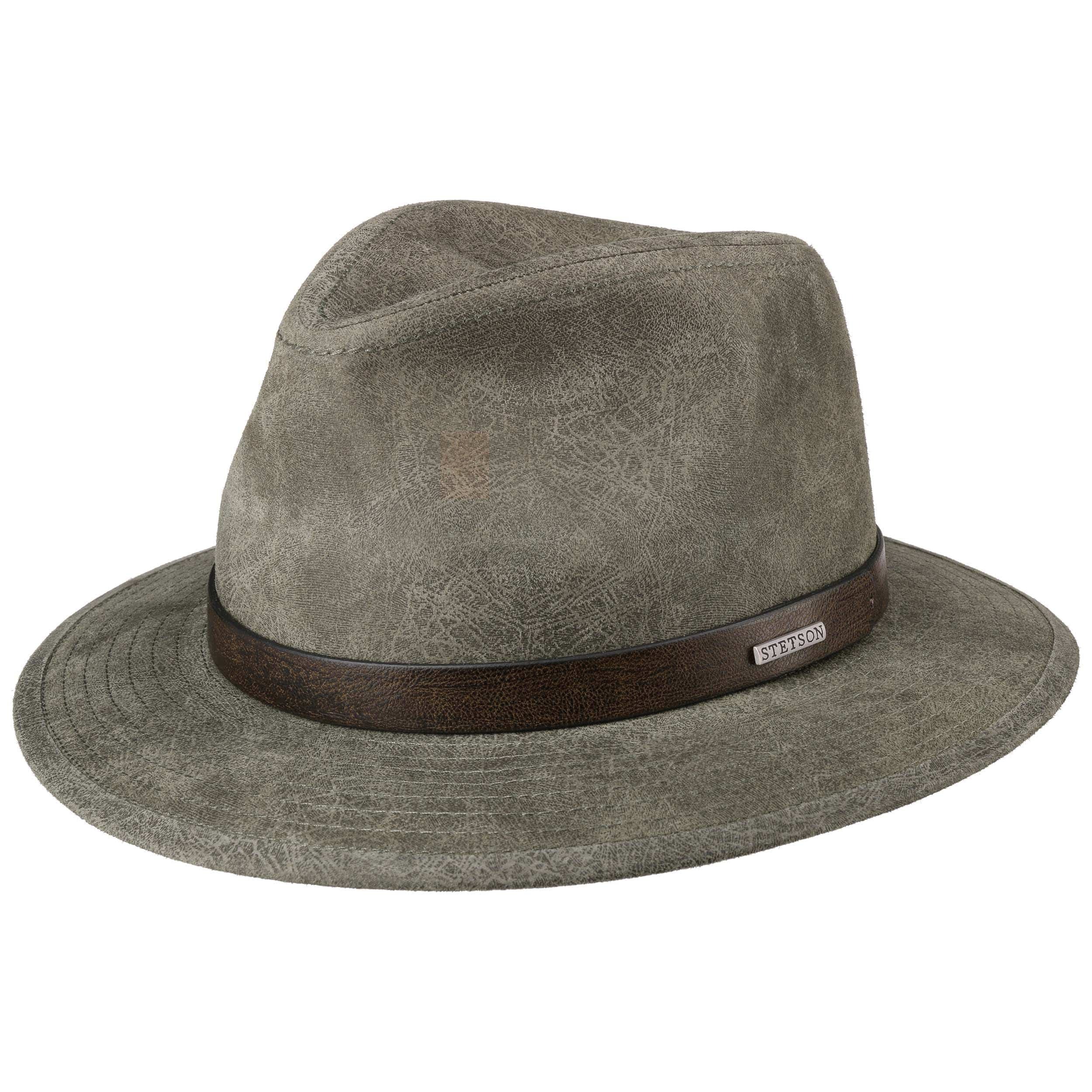 Pigskin Traveller Leather Hat by Stetson - 99,00 €