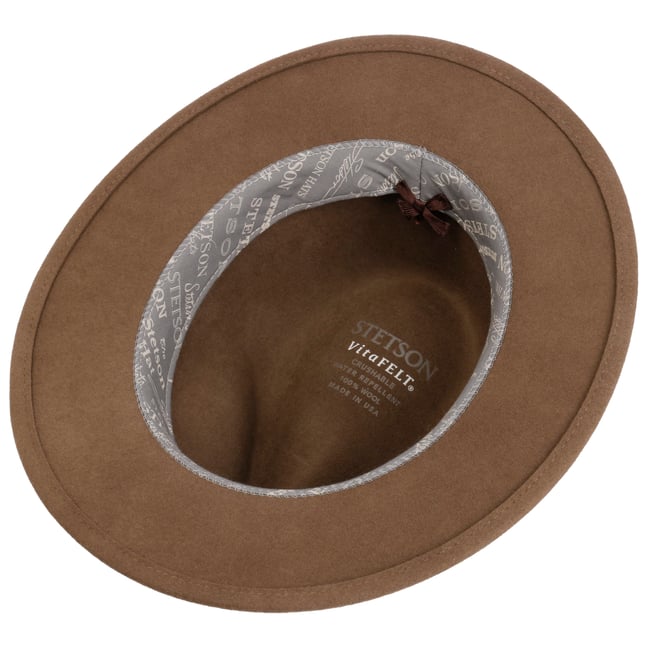 STETSON CRUSHABLE Vita FELT WOOL100%　美品 Ponsford-Traveller-VitaFelt-