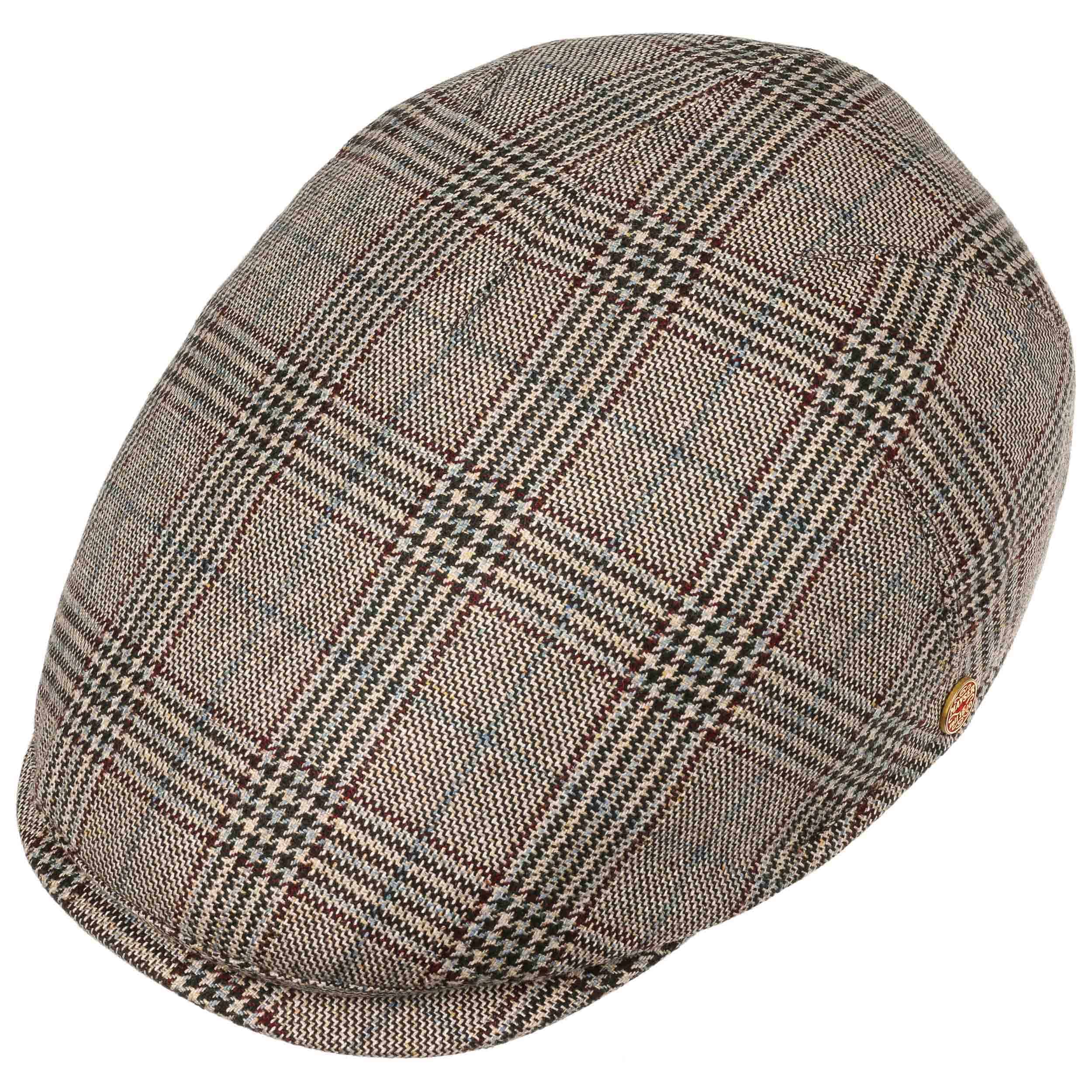 Premium Glencheck Flat Cap by Mayser - 65,95