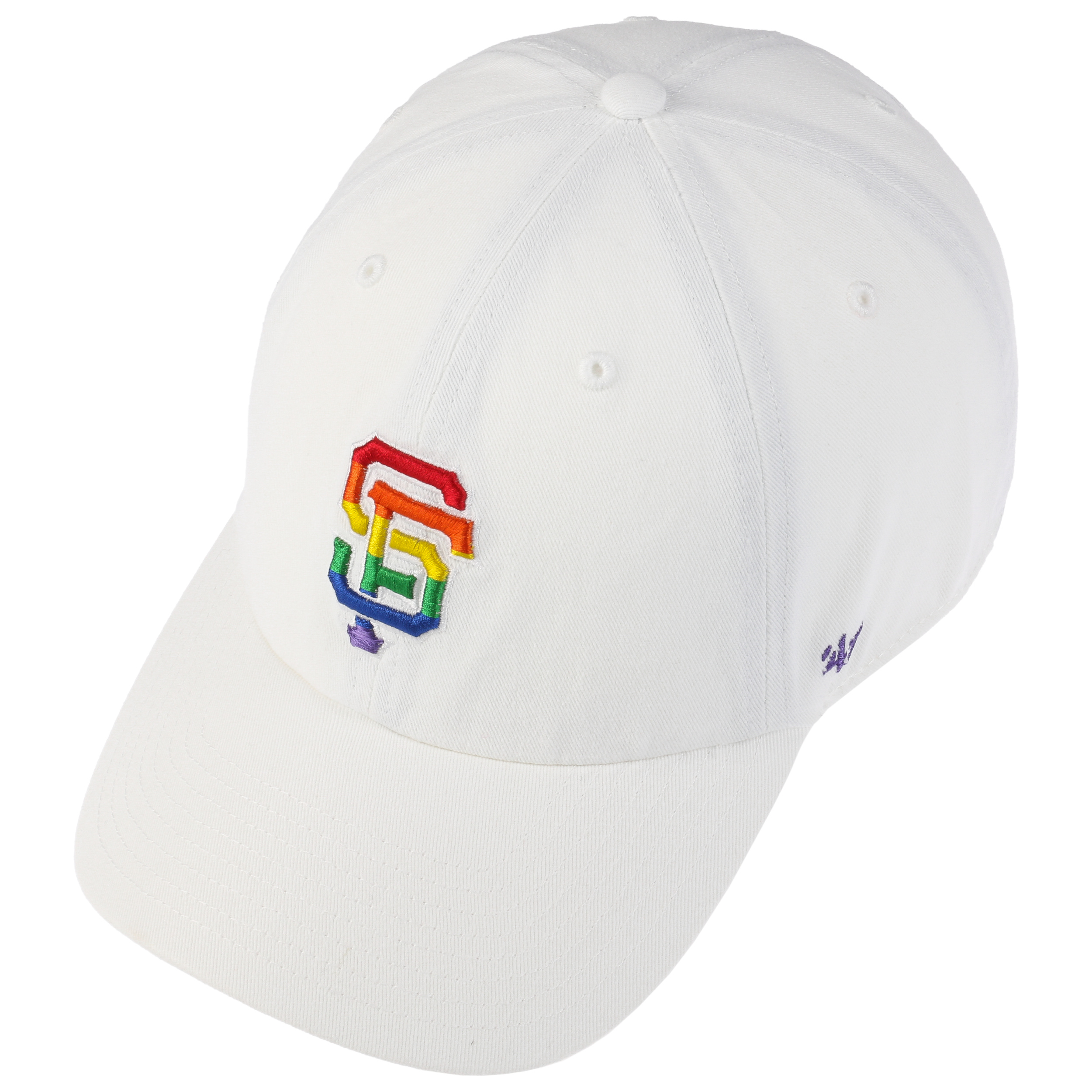 47 Brand San Francisco Giants Rainbow Baseball Hat in Black for