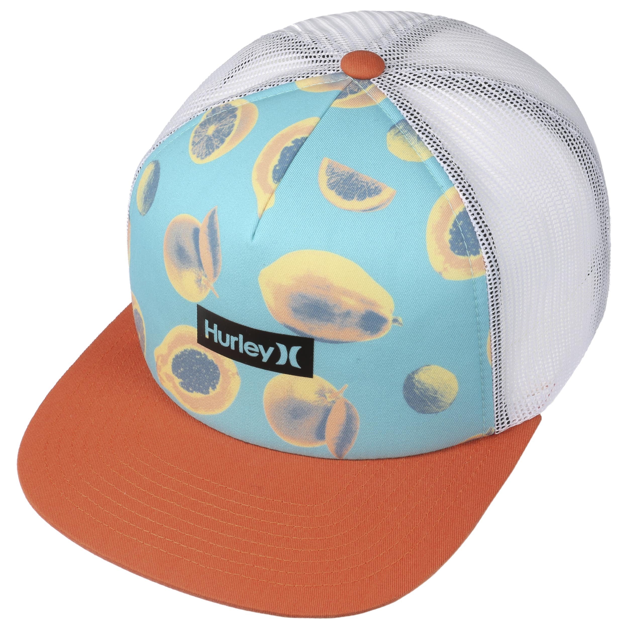 Printed Square Trucker Cap by Hurley 