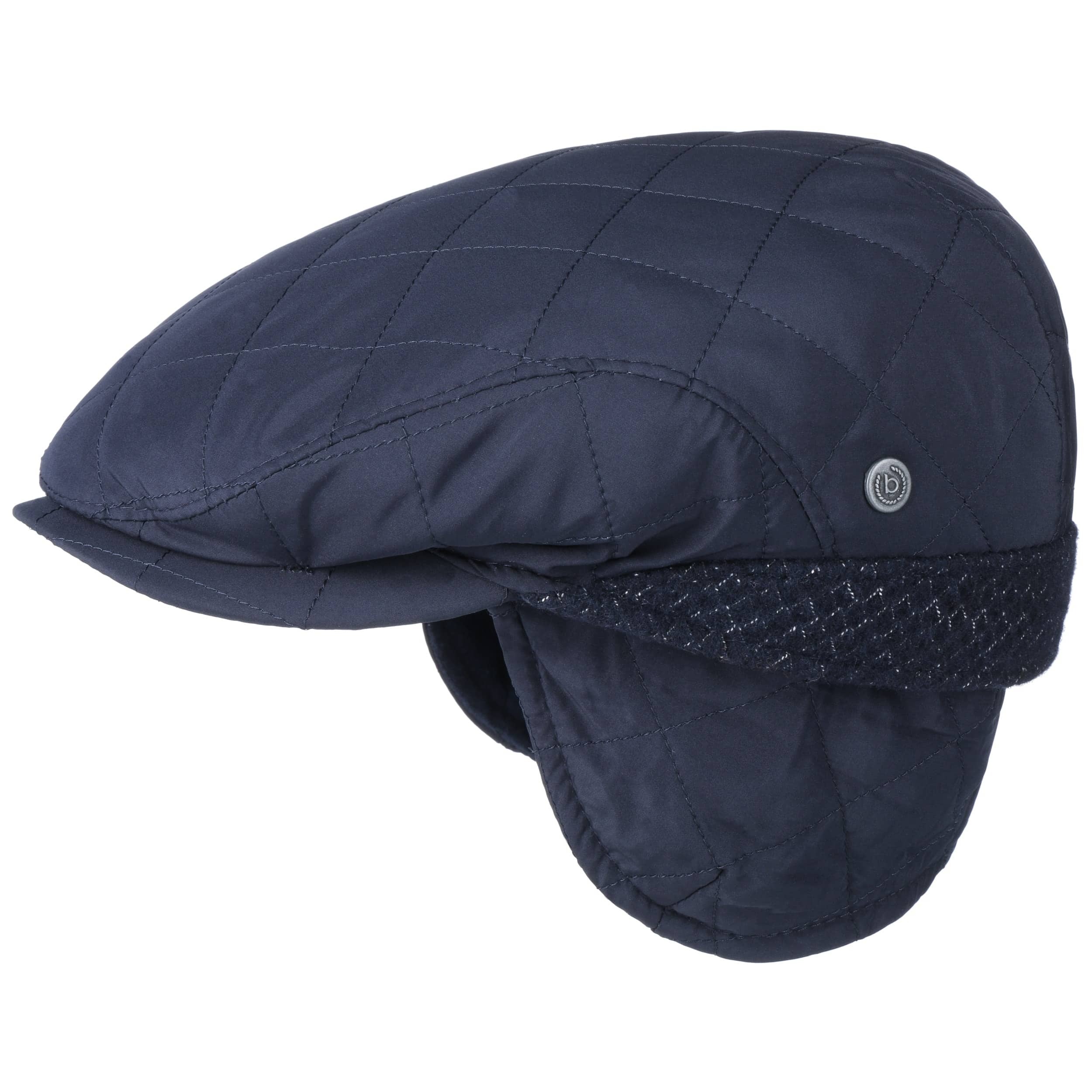 quilted flat cap