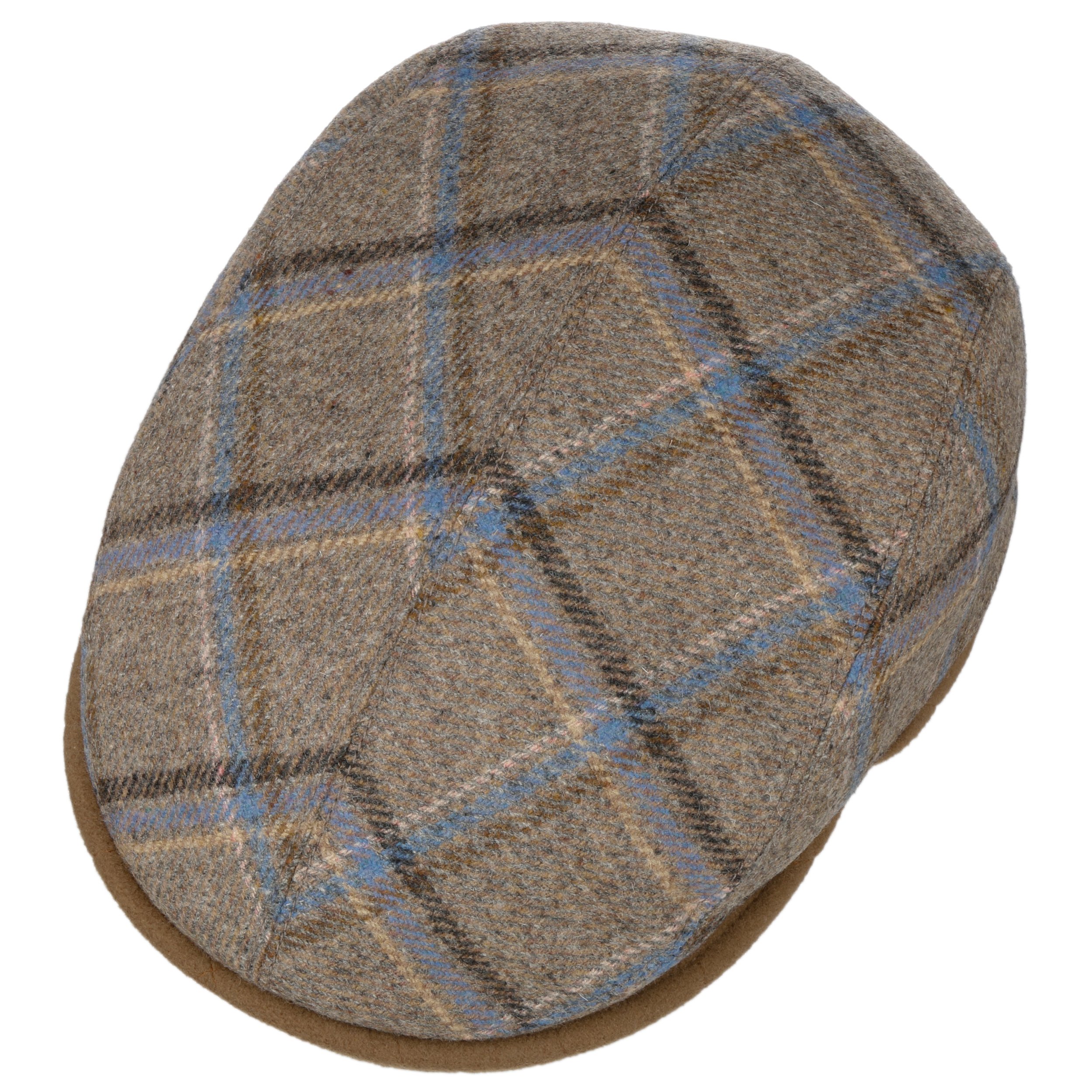 peaked flat cap