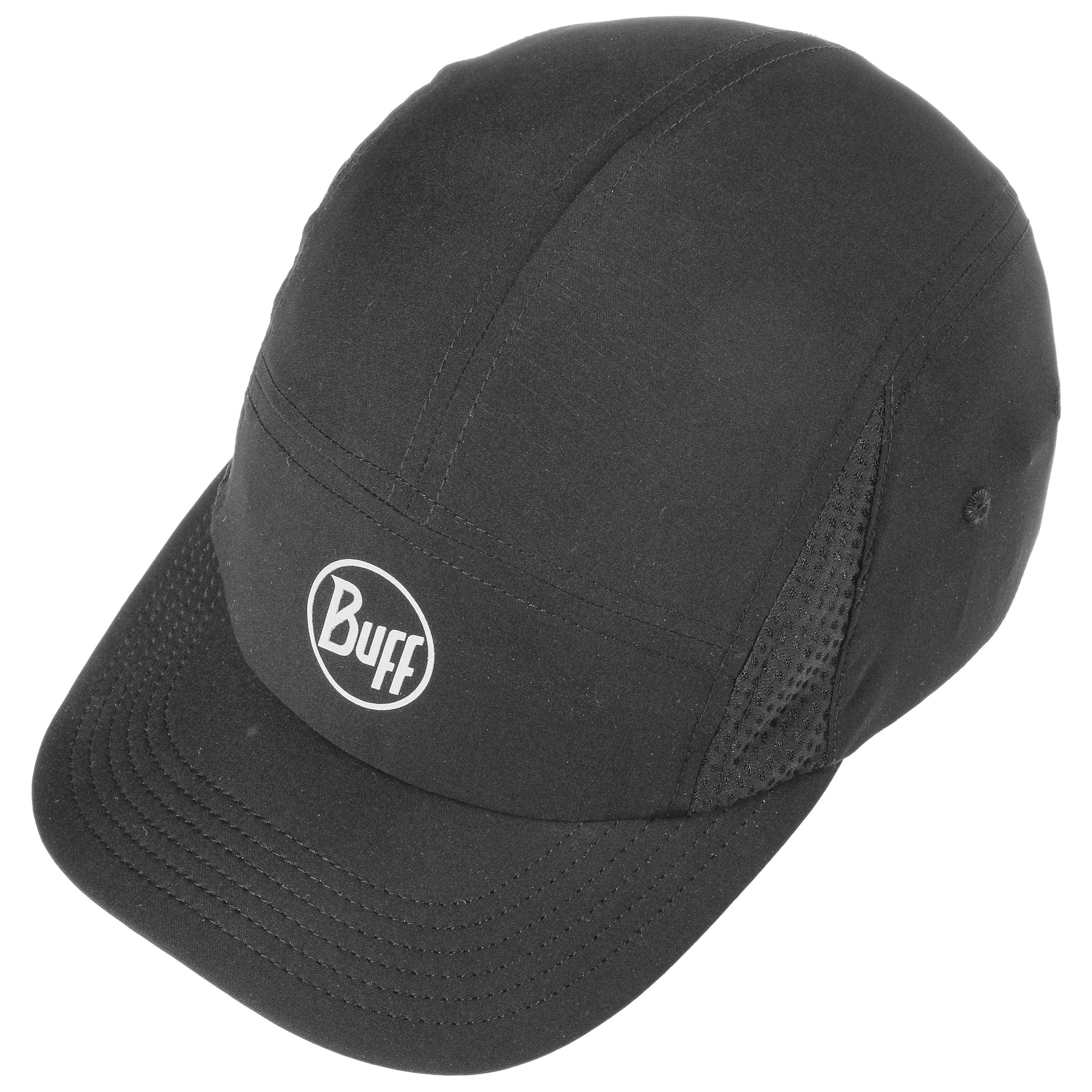 Gorra Buff Pro Run Cap Solid Black