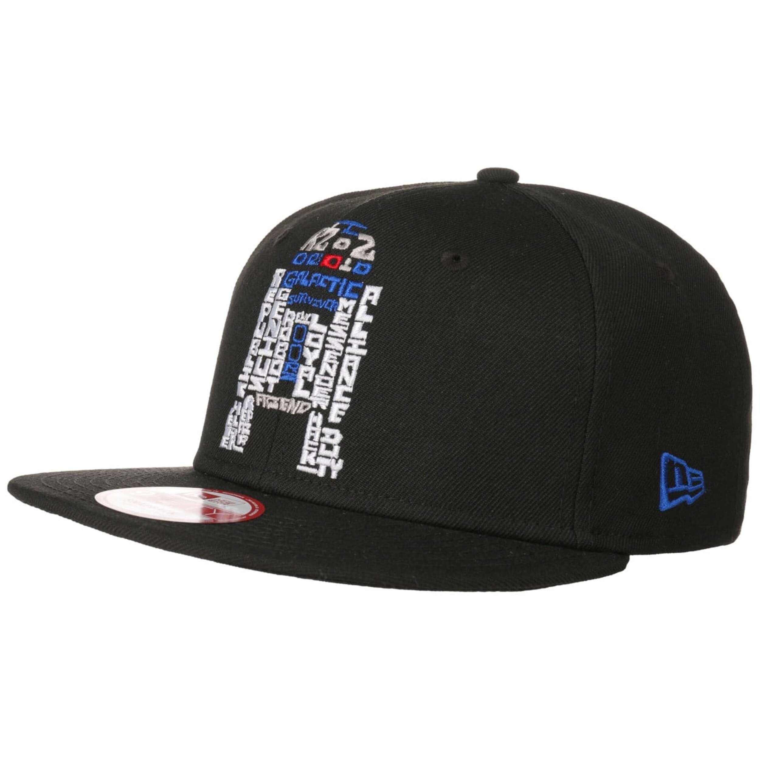 Grey New Era Hats 9FORTY Star Wars Droid Baseball Cap 