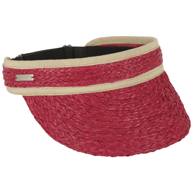 raffia visor womens