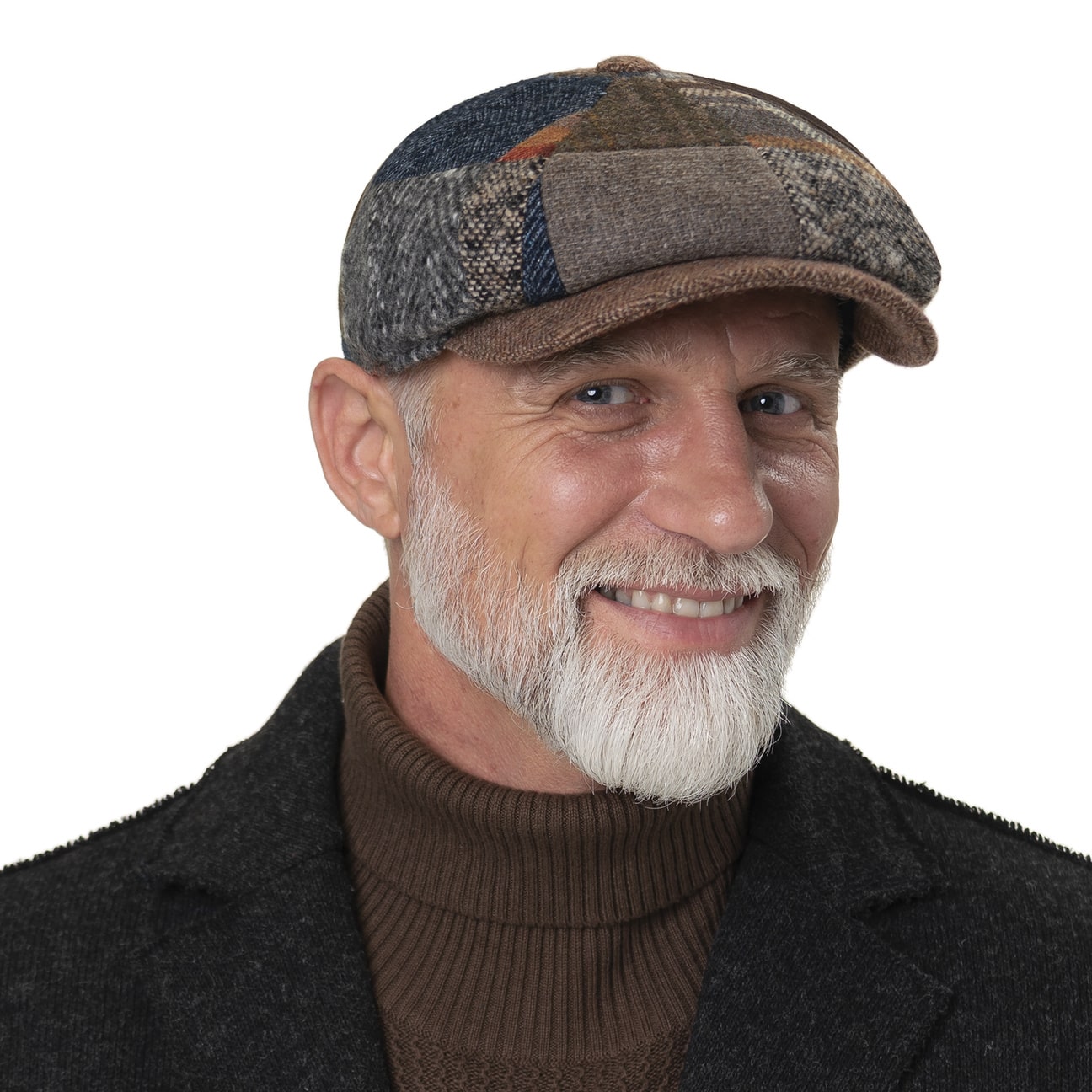 Rafterson 8 Panel Patchwork Flat Cap by Lierys - 83,95 €