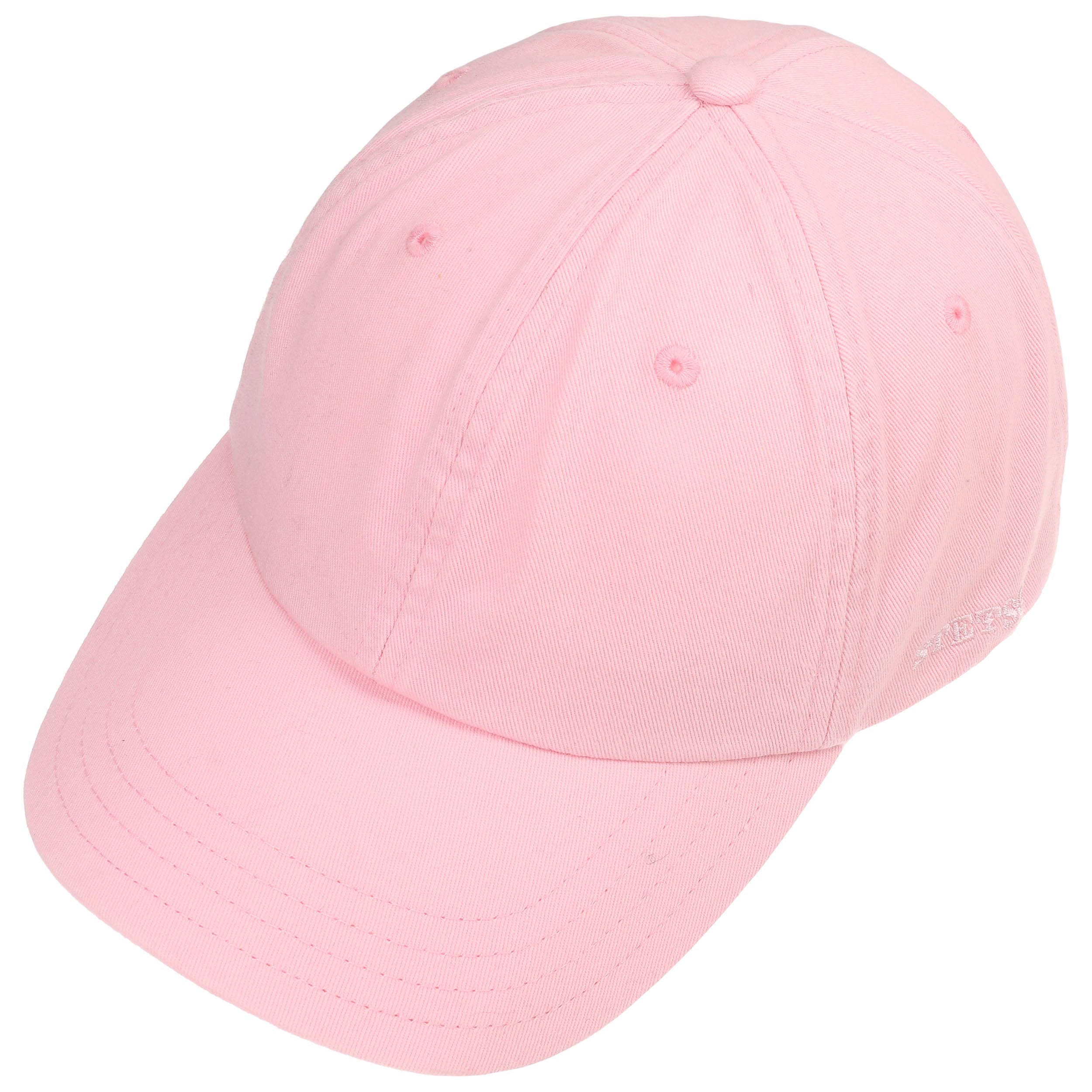 pink ball cap