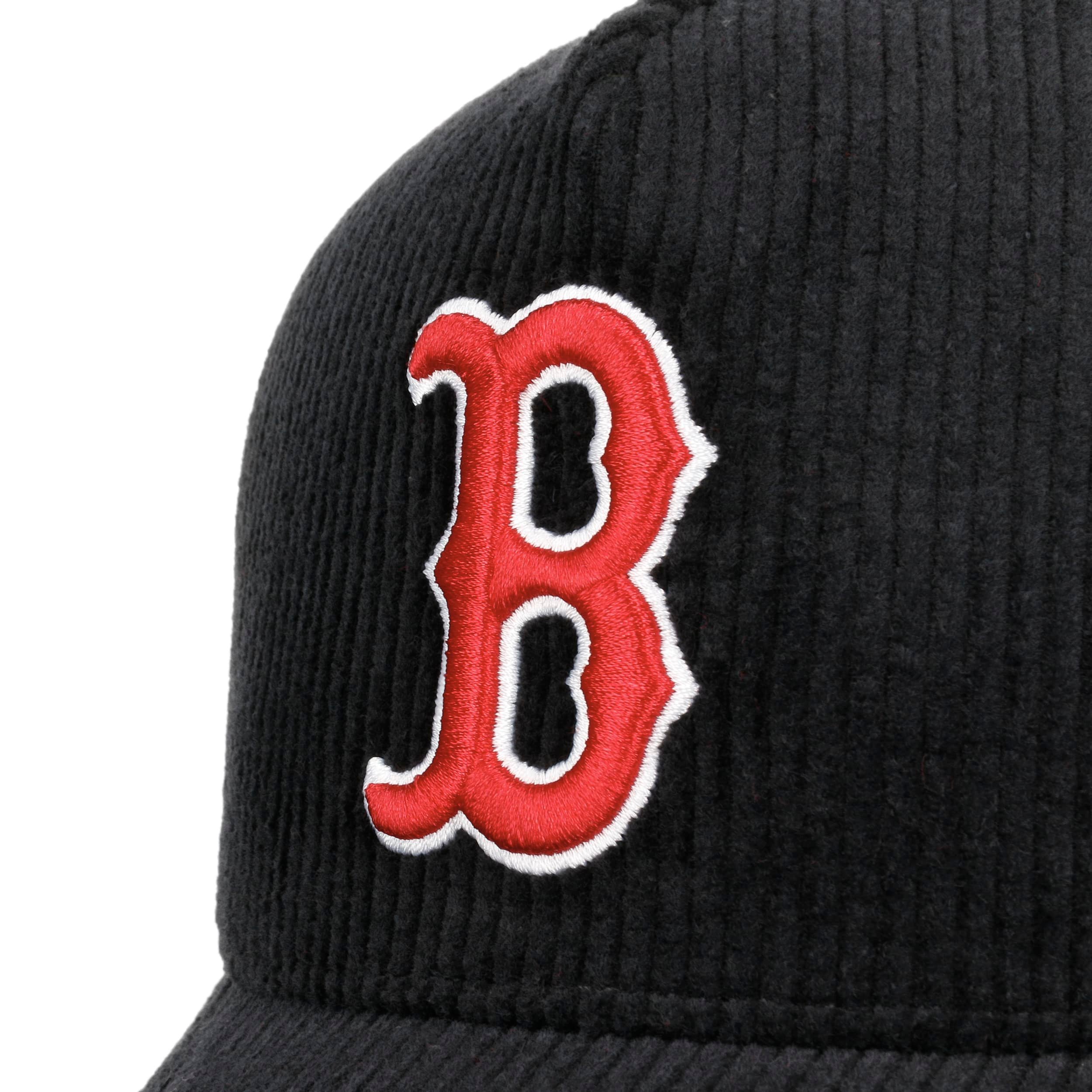 Red Codro Wool Cap Red Sox Thick Cord Mesh Cap by 47 Brand --> Shop Hats, Beanies & Caps ...