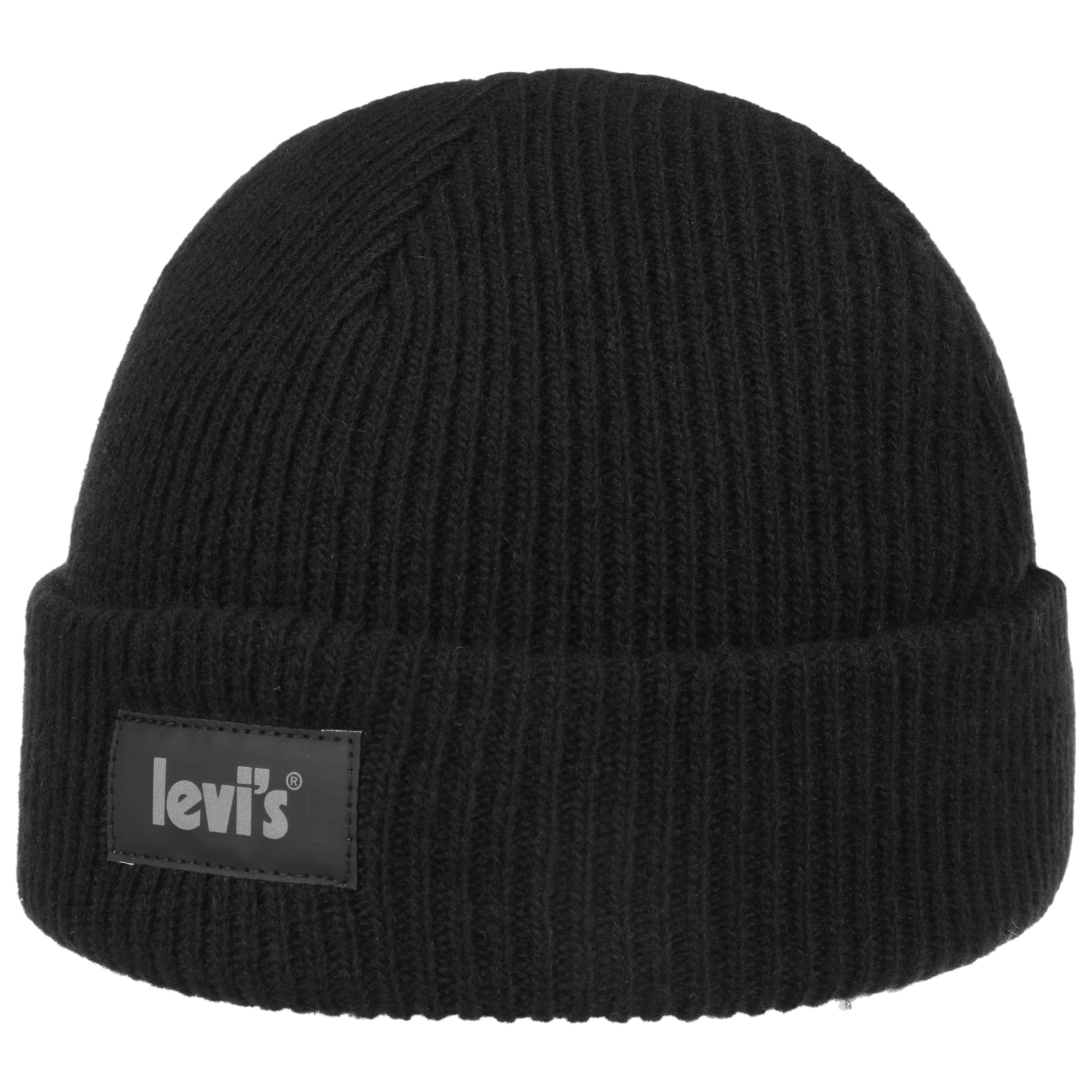 Levi's® BEANIE UNISEX - Bonnet - regular black/noir 