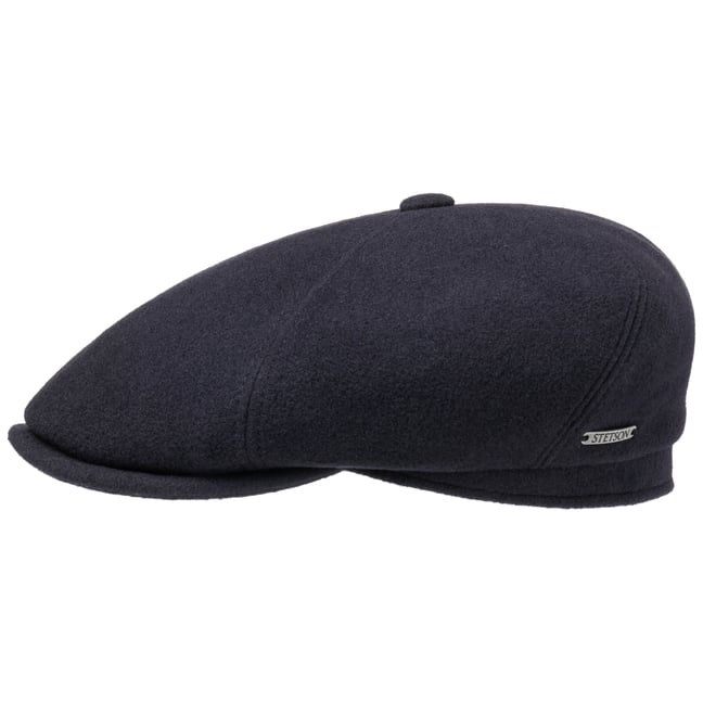 Reid 6 Panel Flat Cap by Stetson - 79,00 €