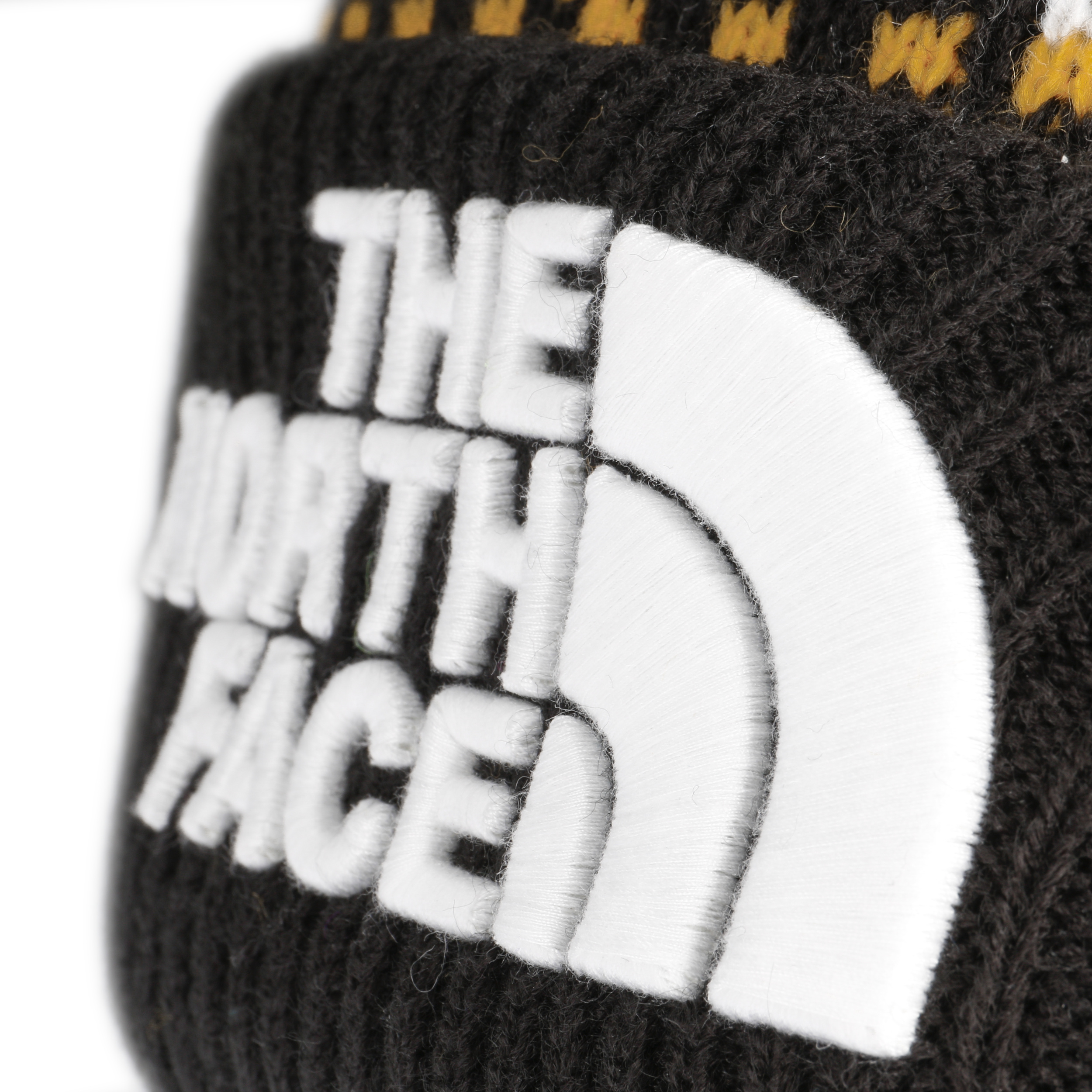 north face beanie pom pom