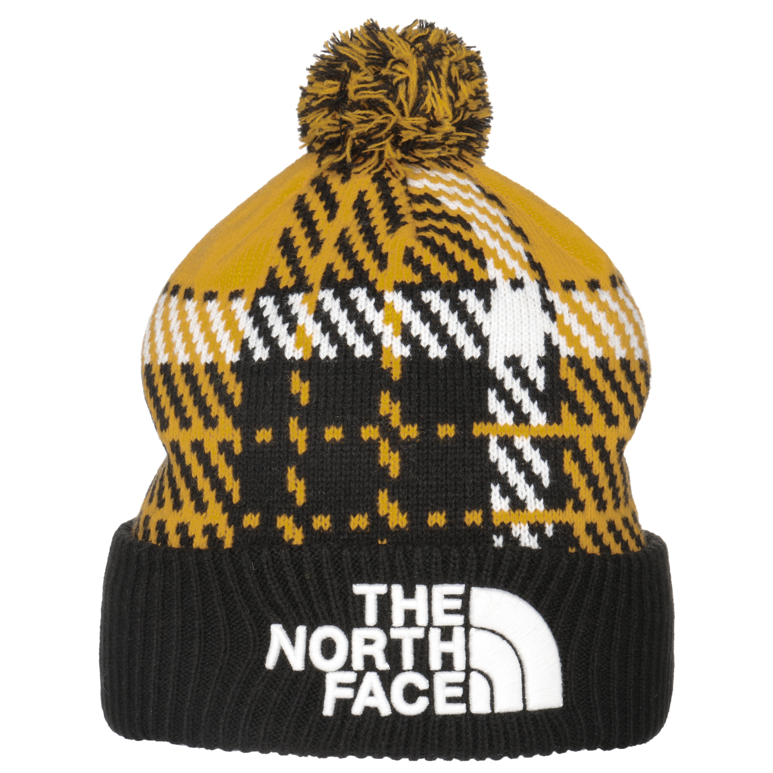 north face bobble hats