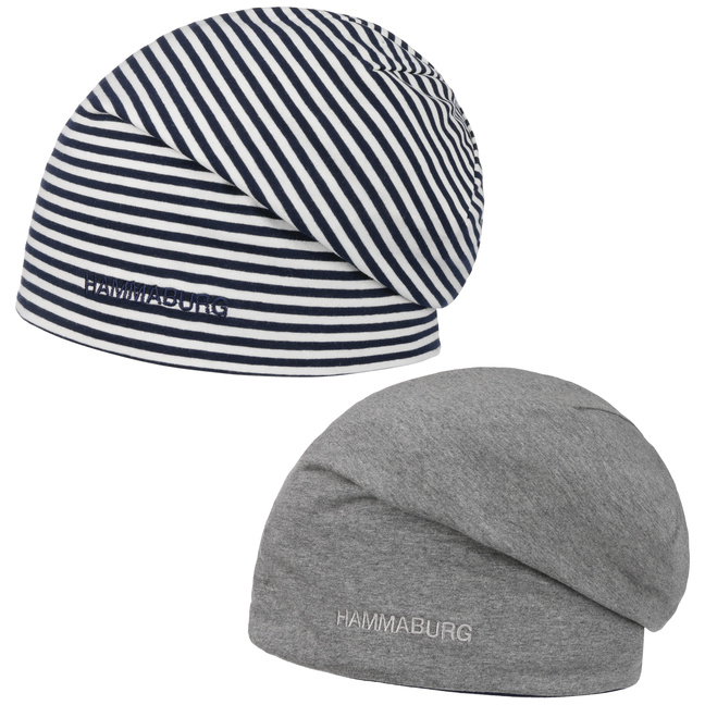 Reversible Long Beanie by Hammaburg --> Shop Hats, Beanies & Caps online ▷  Hatshopping