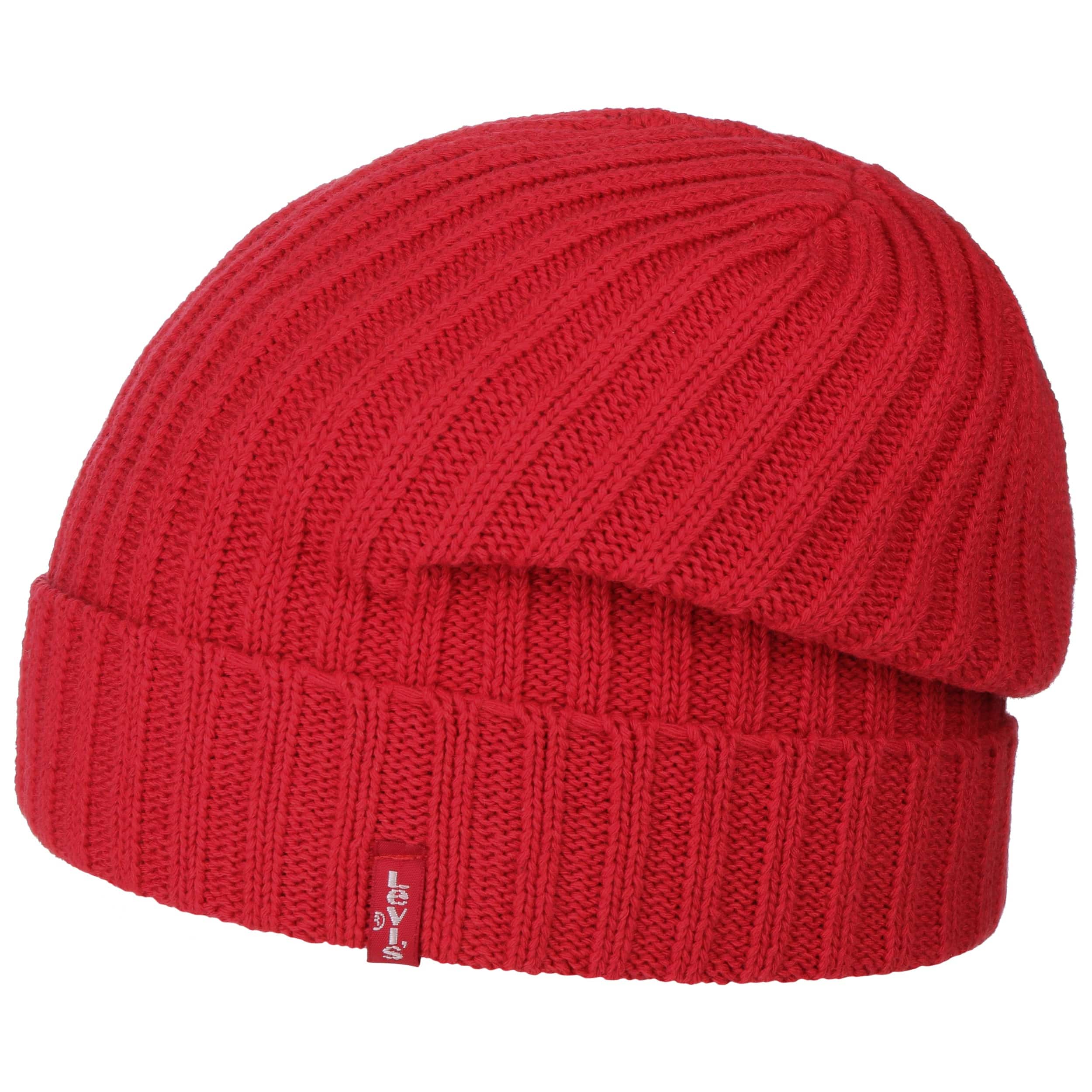 ribbed cotton beanie