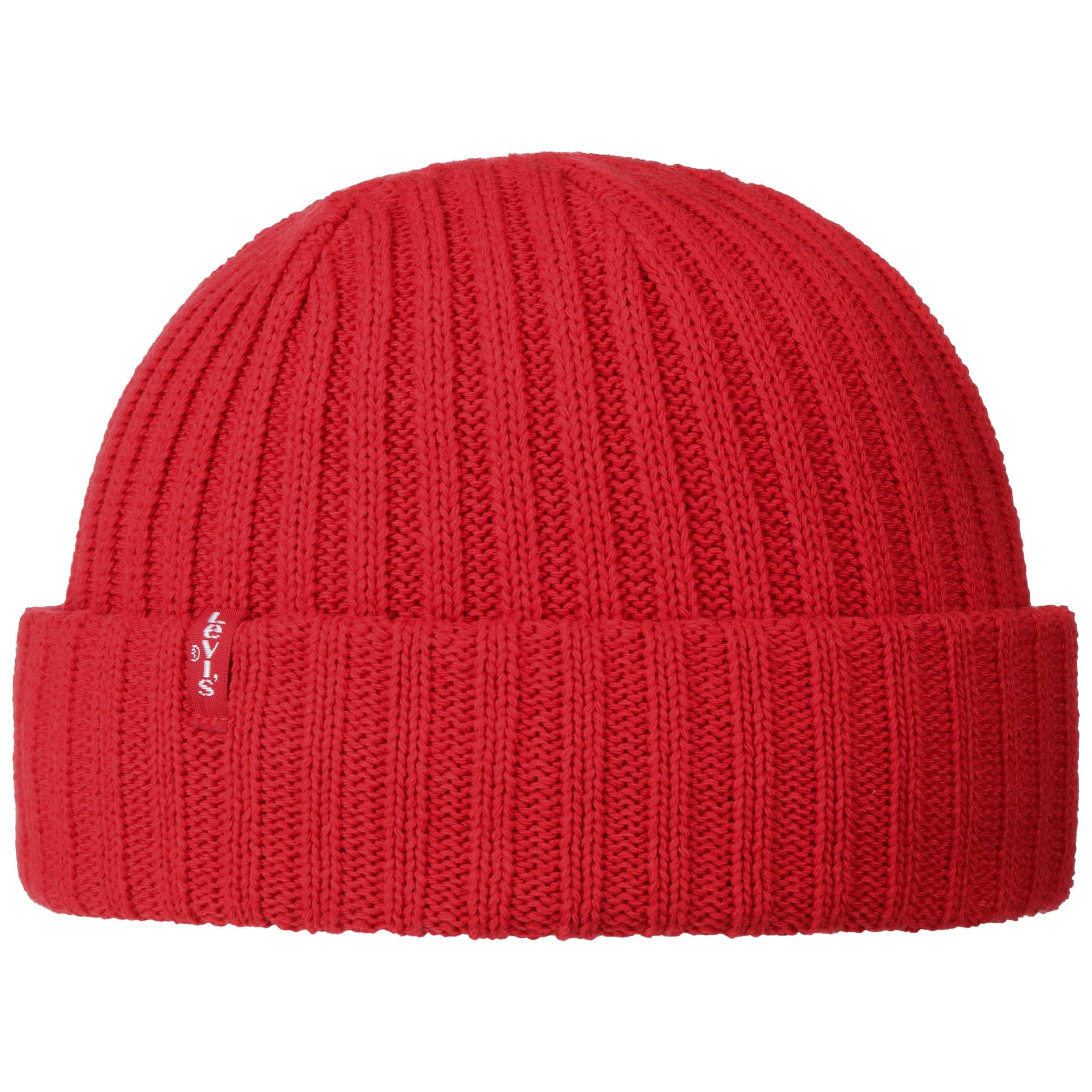 Ribbed Cotton Beanie Hat by Levi´s - 32 