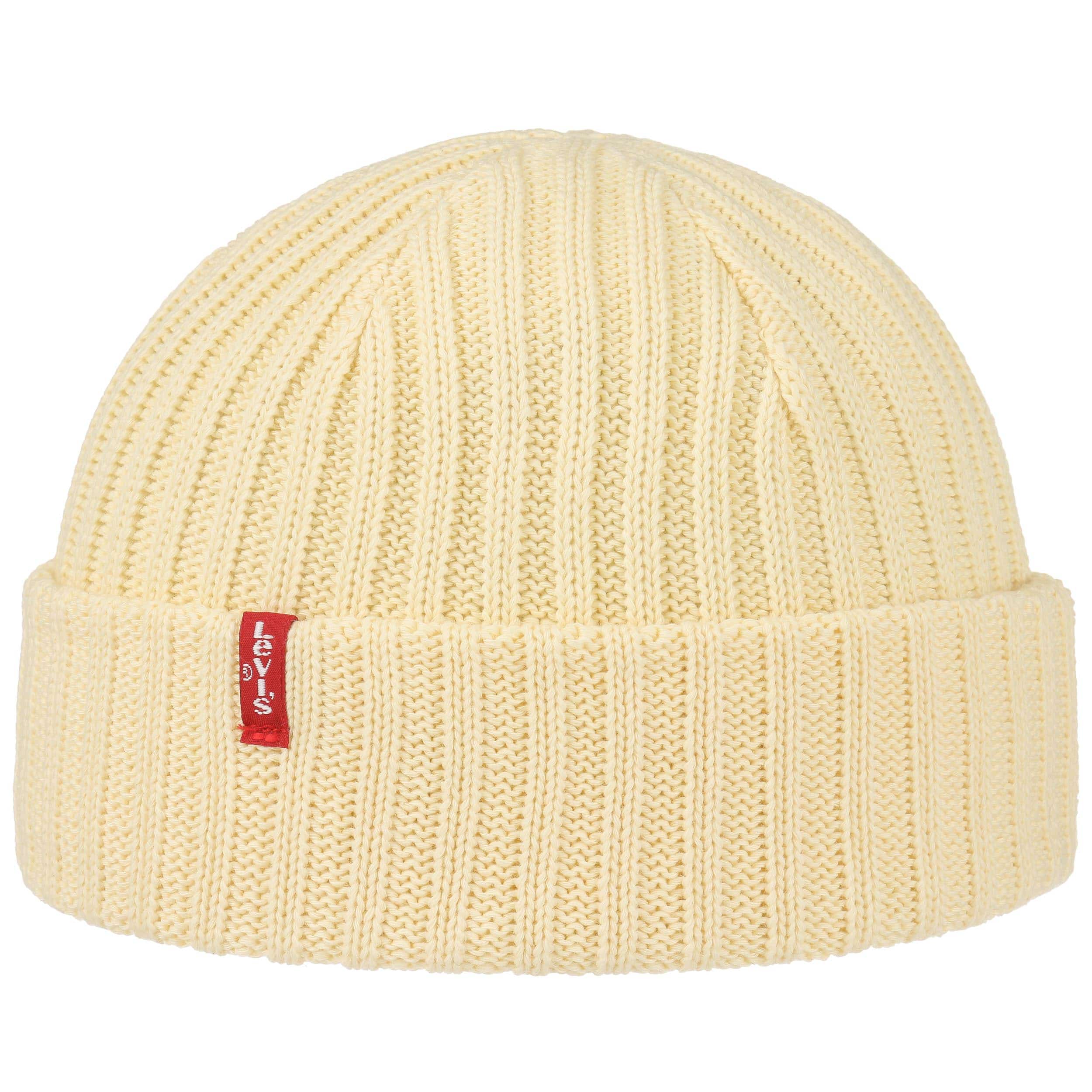 ribbed cotton hat