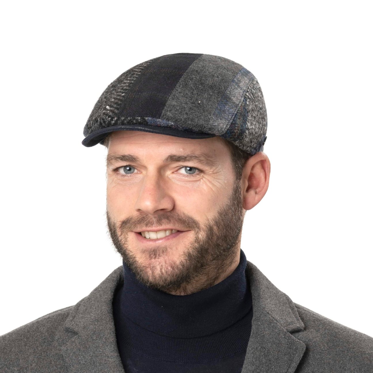 Riwal Multicolour Flat Cap by Lierys 