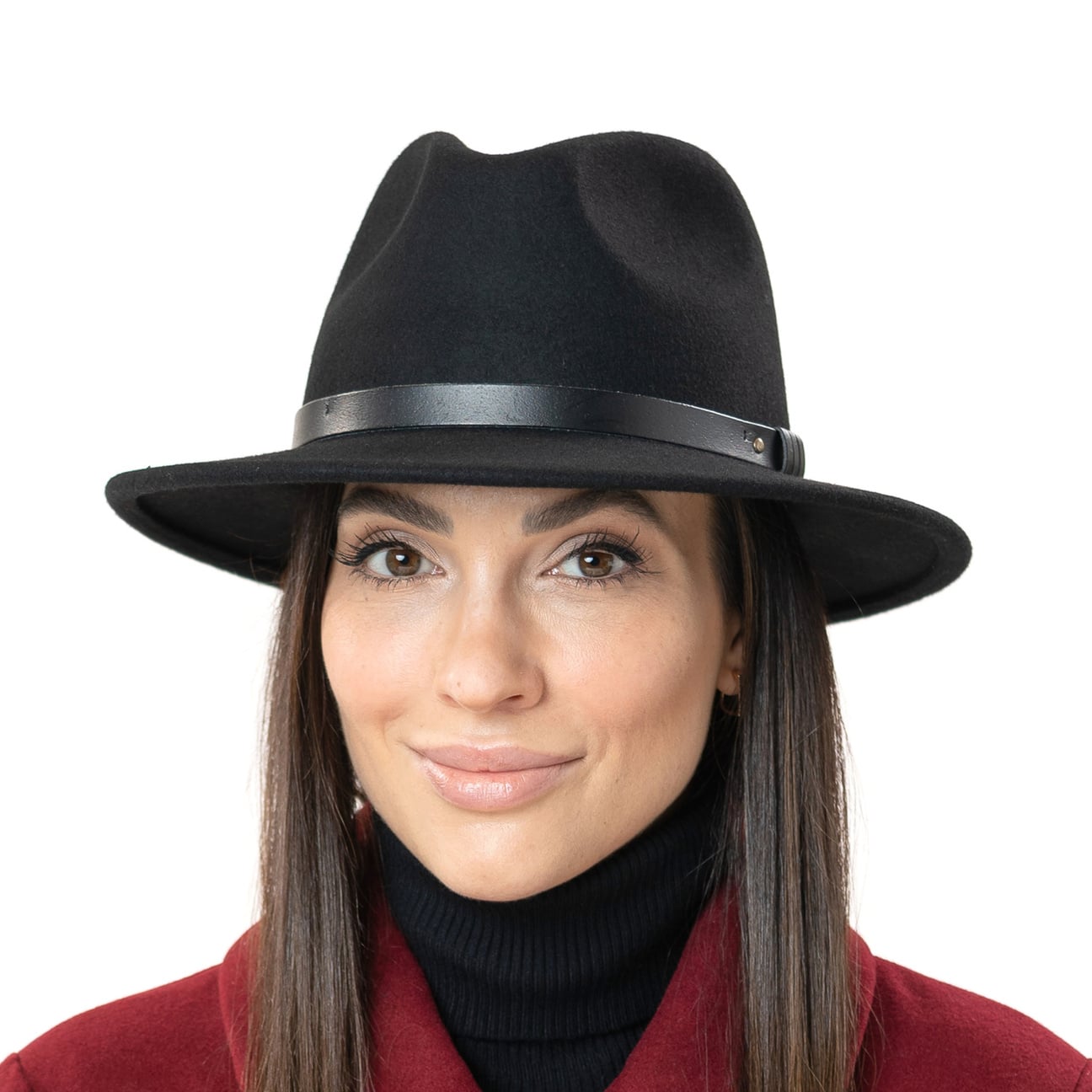 wool fedora womens