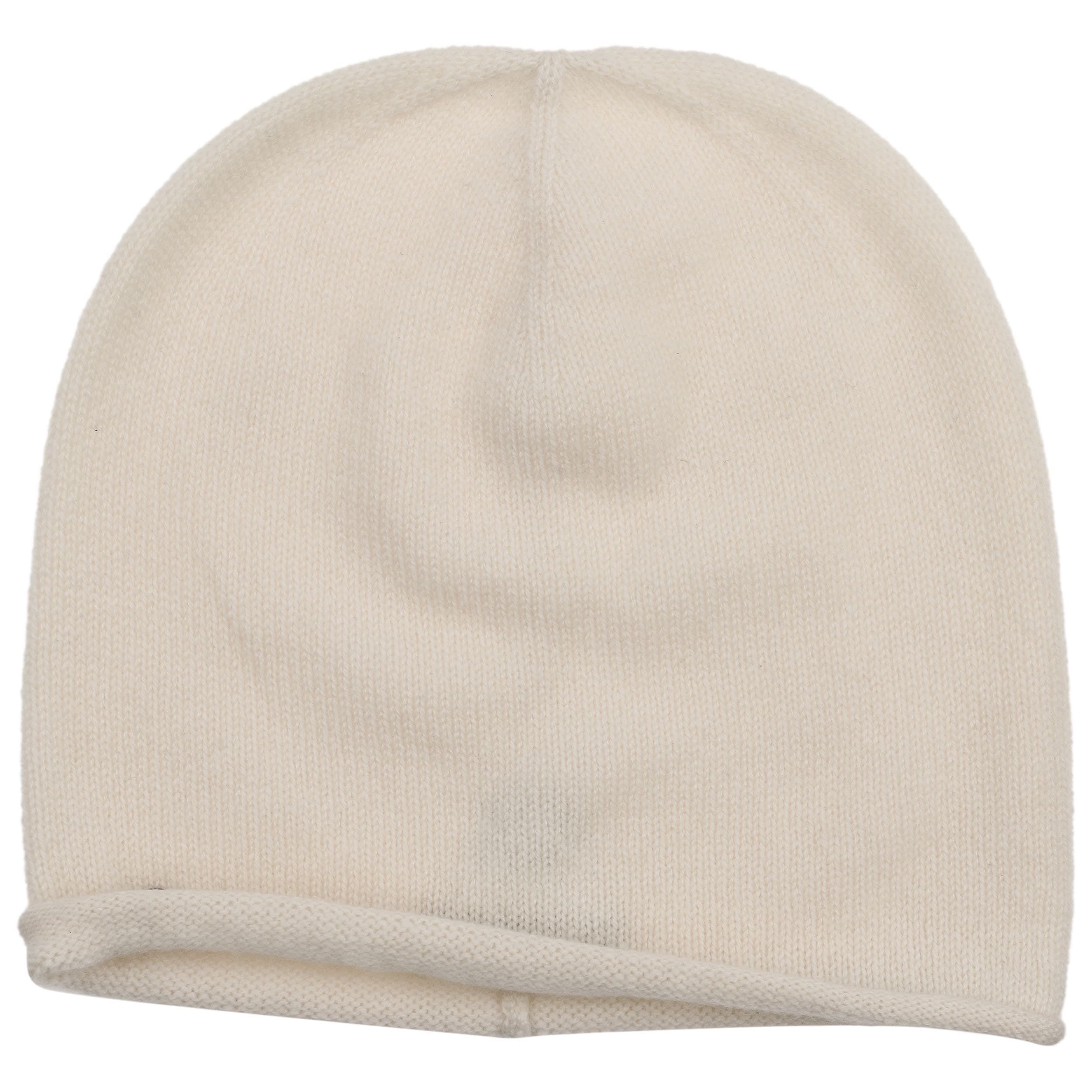 Rolled Edge Cashmere Beanie by Seeberger - 72,95