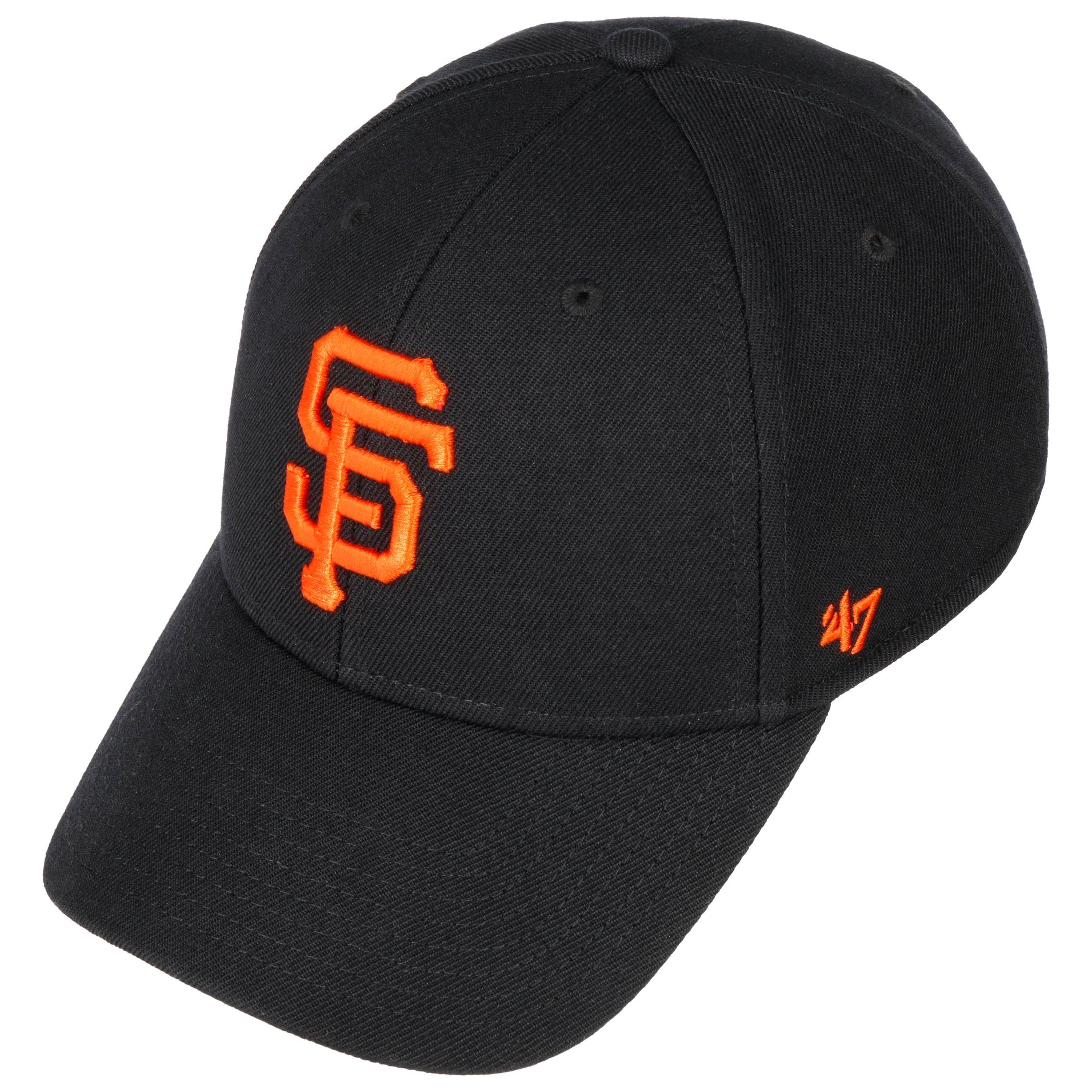 thumbnail interactive-video image 1 of 47 Brand Men's San Francisco Giants Captain Snapback – Grey – Official MLB Cap 1 of 4