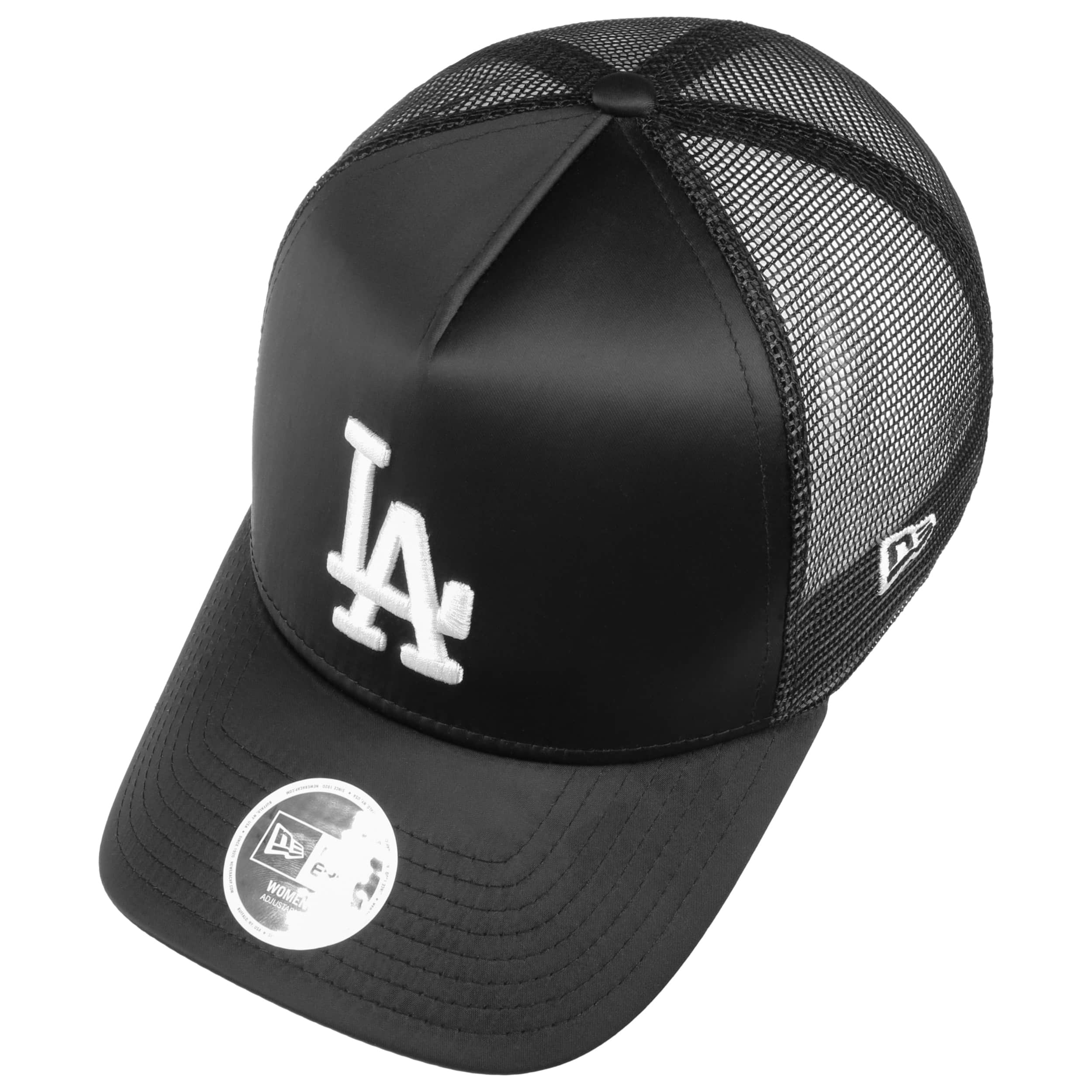 Satin Dodgers Trucker Cap by New Era - 35,95