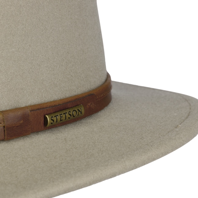 極美品 STETSON USA製 TEMPLE WOOL ST126 キャメル 極美品 STETSON USA製 TEMPLE WOOL ST126 キャメル