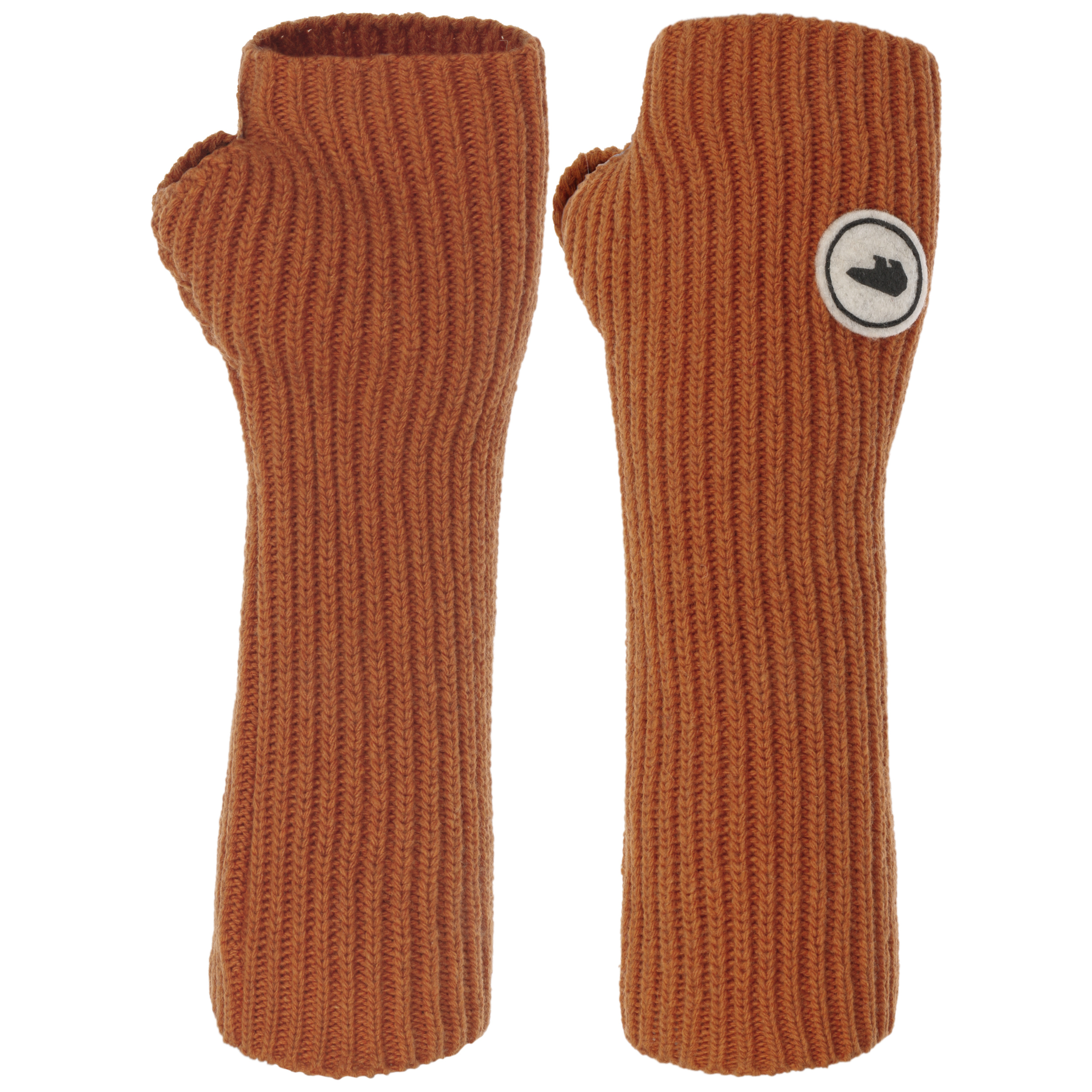 recycled cashmere wrist warmers