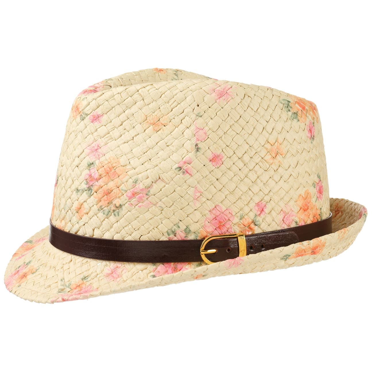 CHILLOUTS Oxford Hat Trilby - Papierstroh Sommerhut