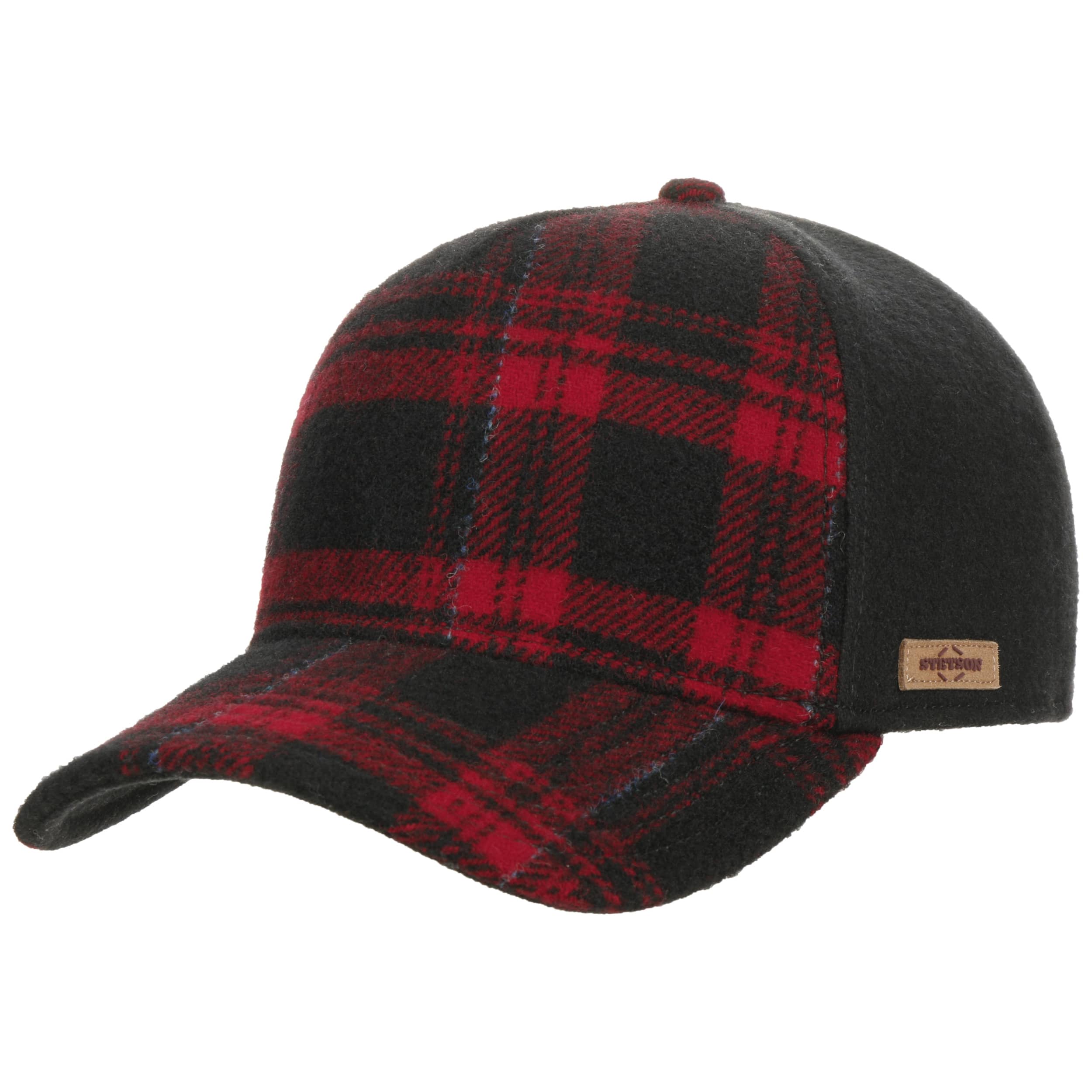 Shadow Plaid Cap by Stetson - 79,00