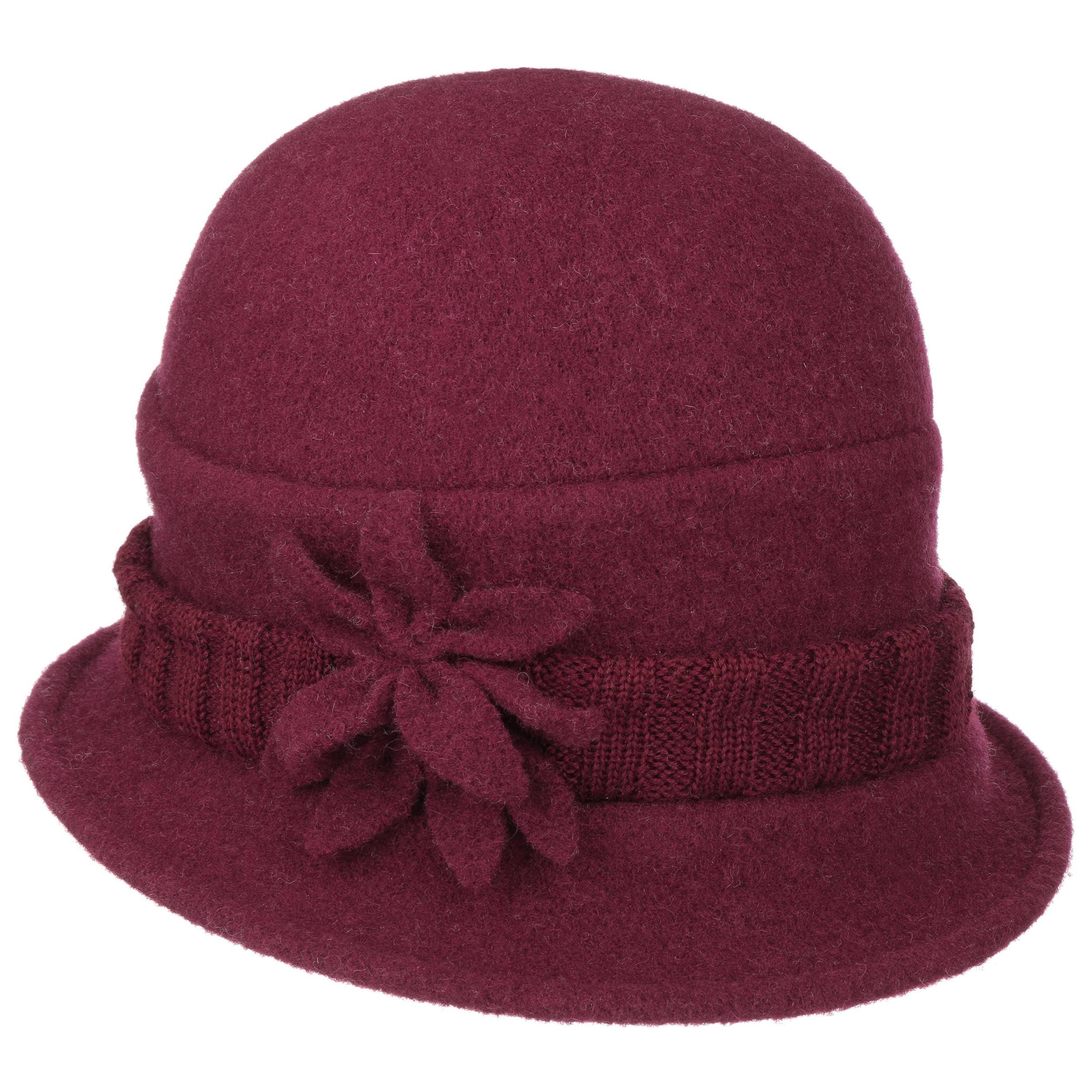 Silvia Milled Wool Hat by Seeberger - 42,95